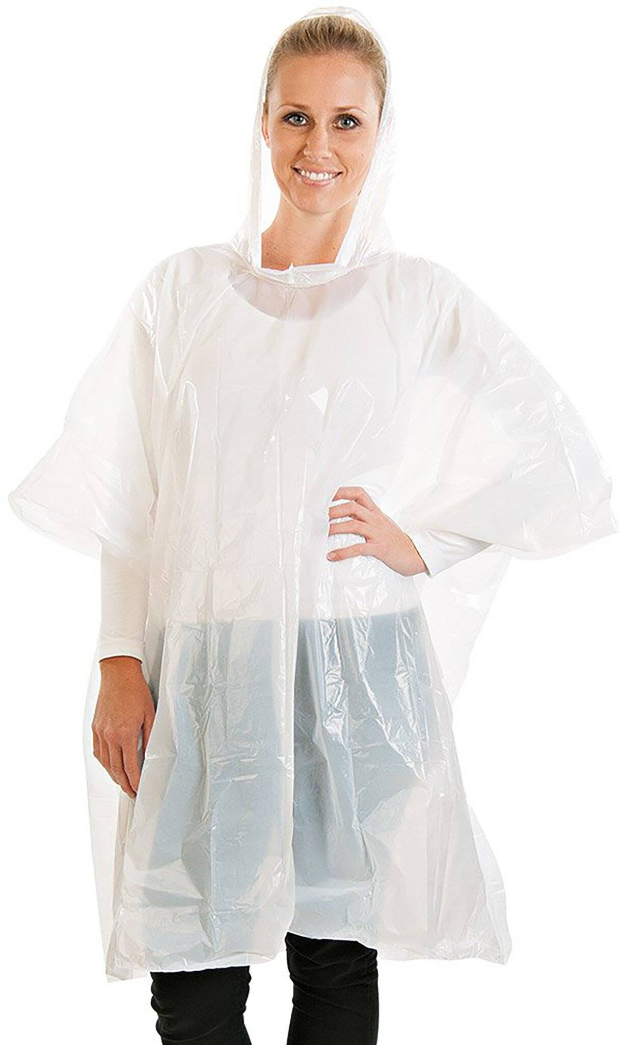 Hygostar PE-Poncho weiß