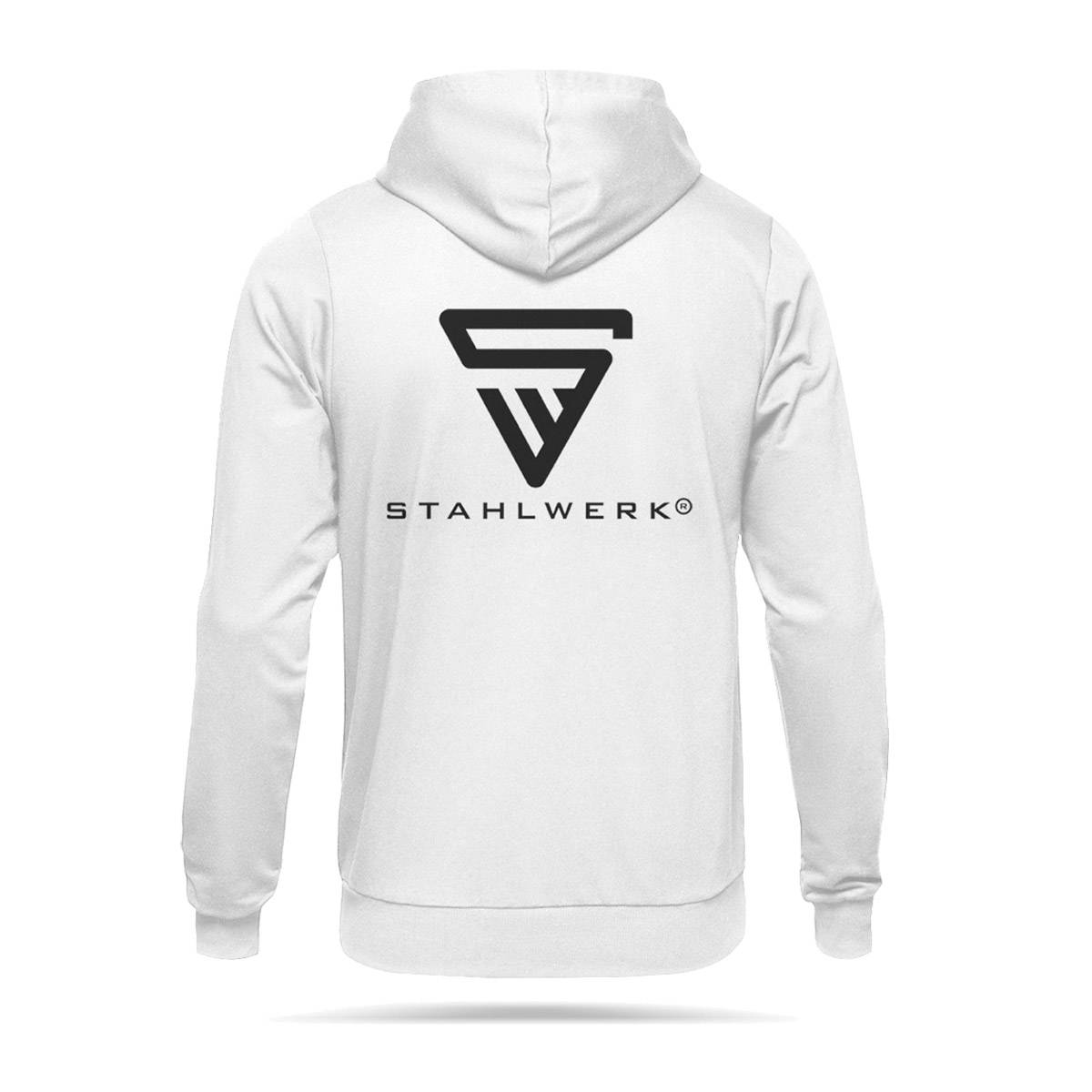 STAHLWERK Hoodie Kapuzenpulli Kapuzenpullover Weiß Größe XXL