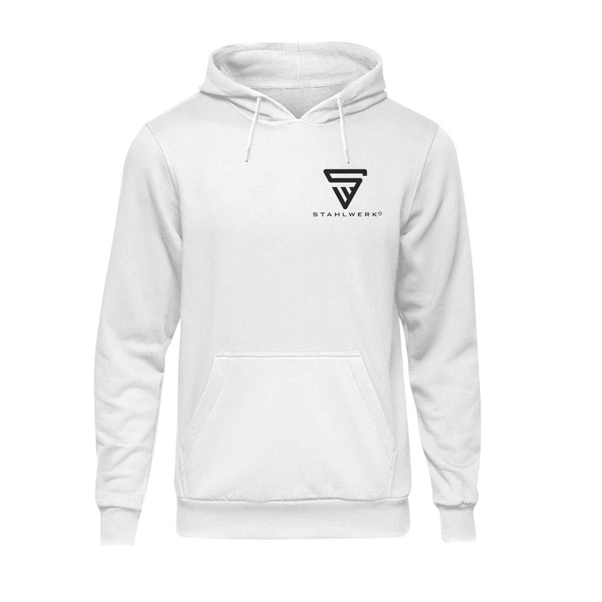 STAHLWERK Hoodie Kapuzenpulli Kapuzenpullover Weiß Größe XL
