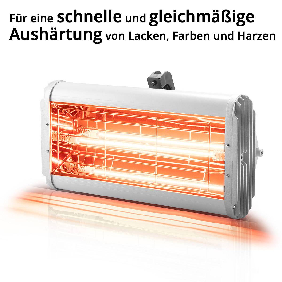 STAHLWERK Infrarot Lacktrockner IL-1200 ST mit 1.200 Watt und Stativ