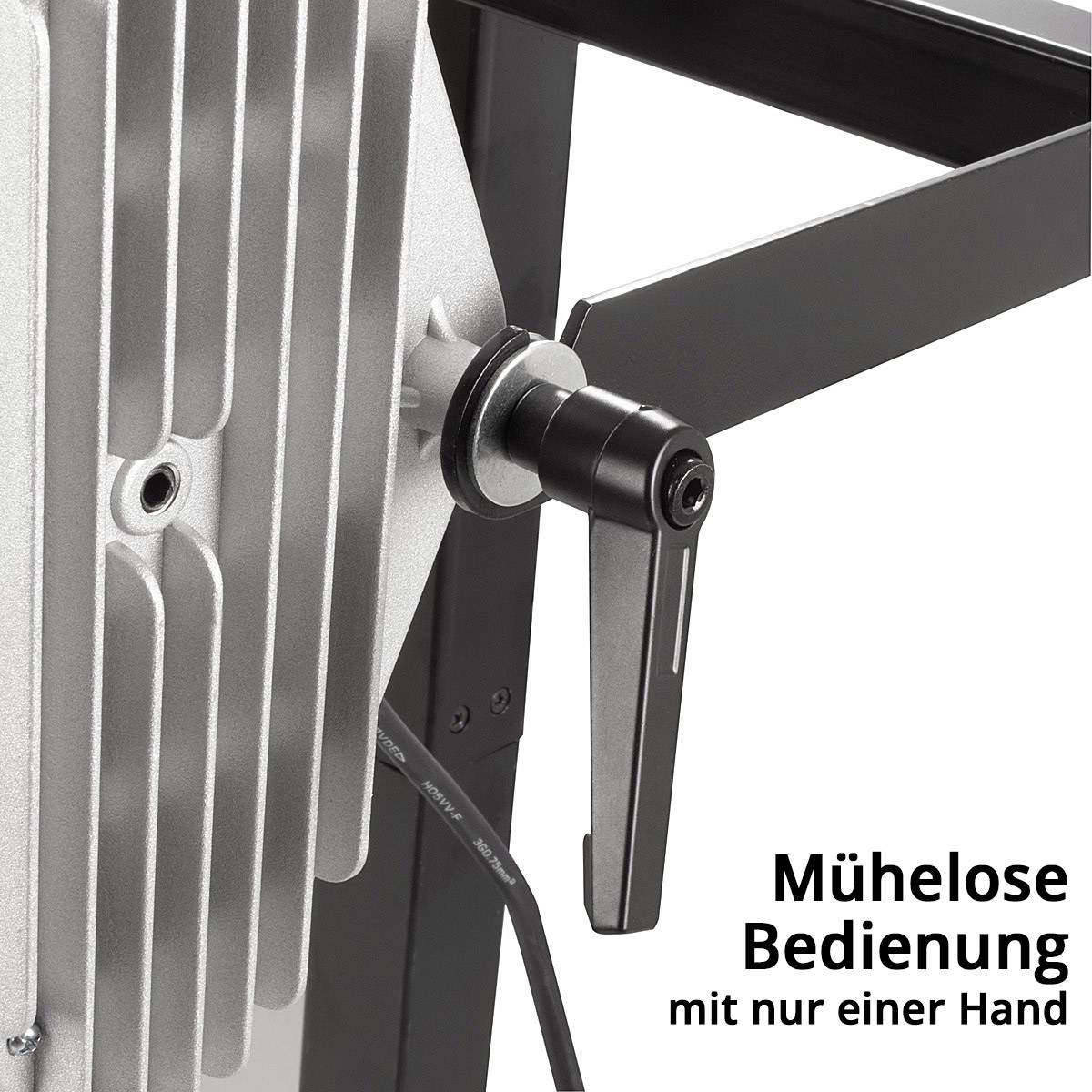 STAHLWERK Infrarot Lacktrockner IL-1200 ST mit 1.200 Watt und Stativ