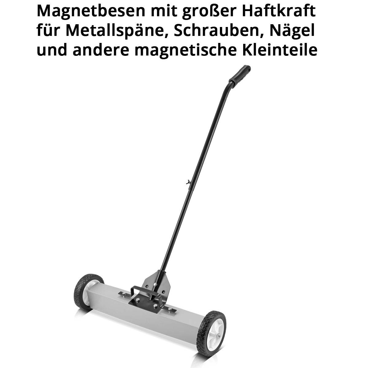 STAHLWERK Magnet-Bodenkehrer MBK-24 ST mit 610 mm Breite 17,5kg Fassungsvermögen
