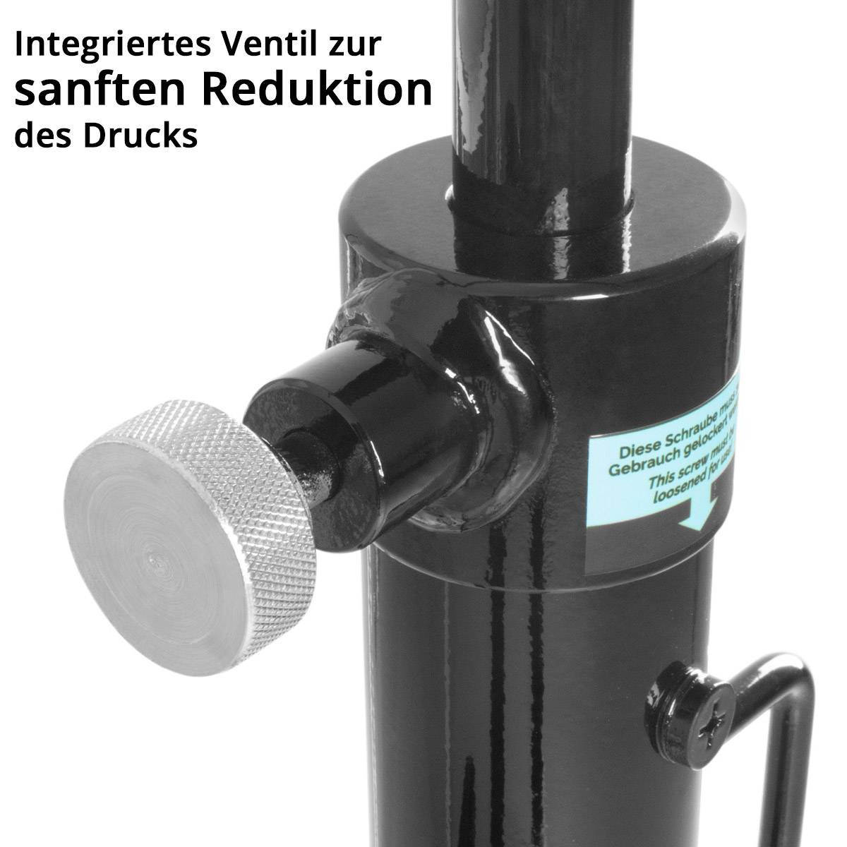 STAHLWERK Hydraulischer Getriebeheber TJ-500 ST belastbar bis zu 500 kg