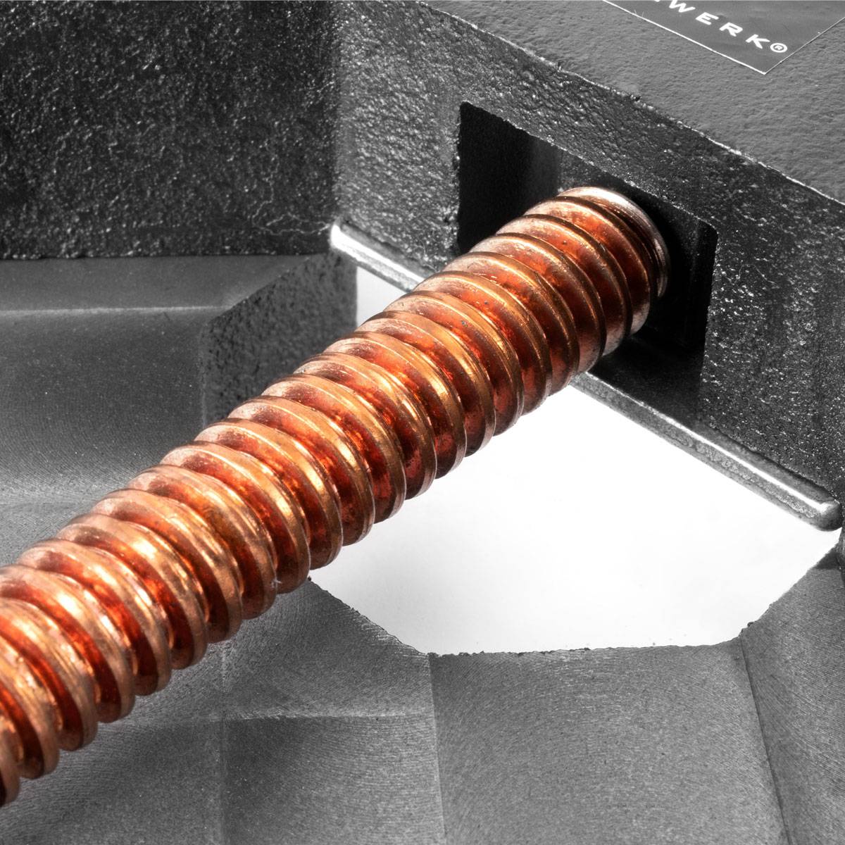 STAHLWERK Schweißwinkelklemme mit 90° Winkel und 75 mm Maulweite