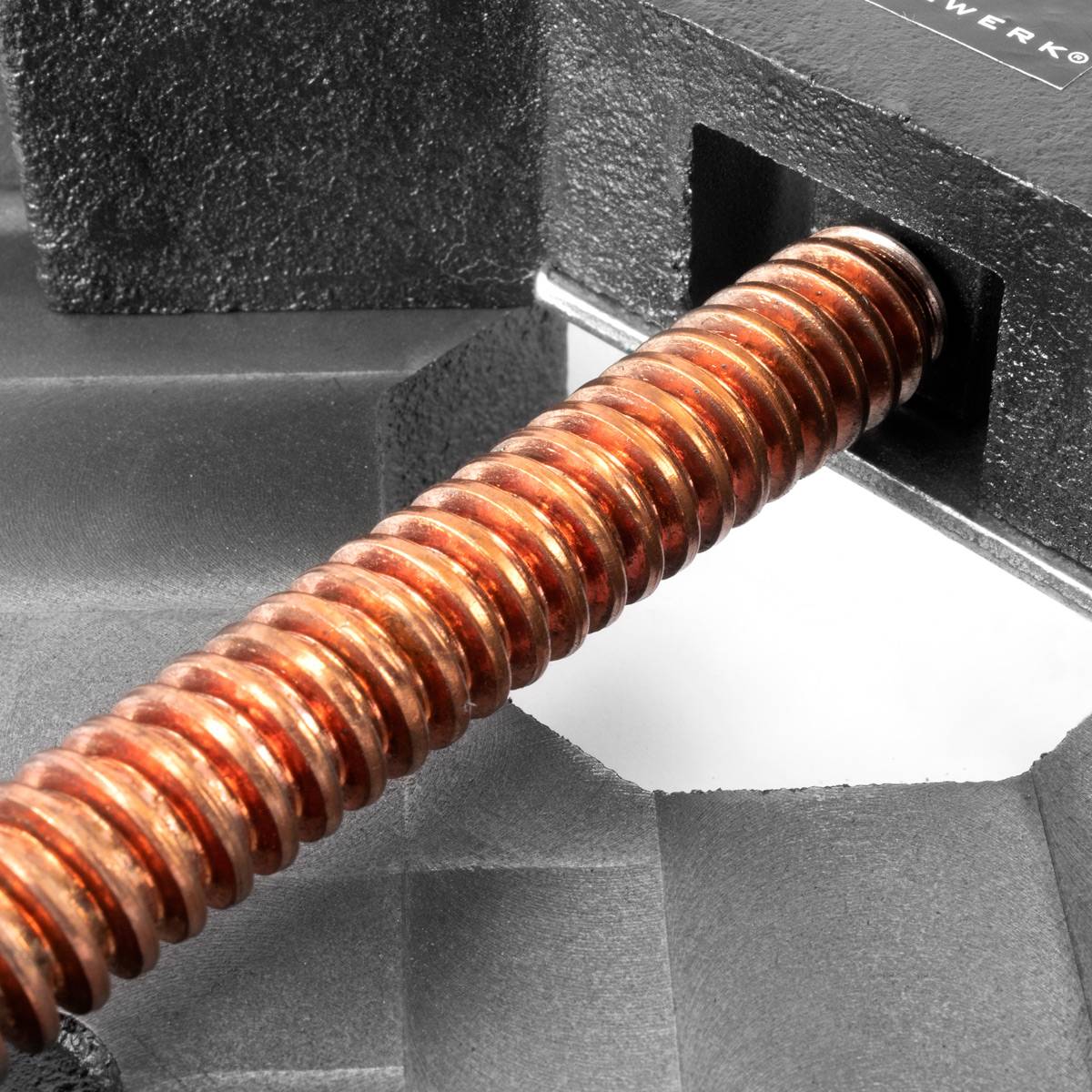 STAHLWERK Schweißwinkelklemme Winkelspanner mit 90° Winkel und 100 mm Maulweite