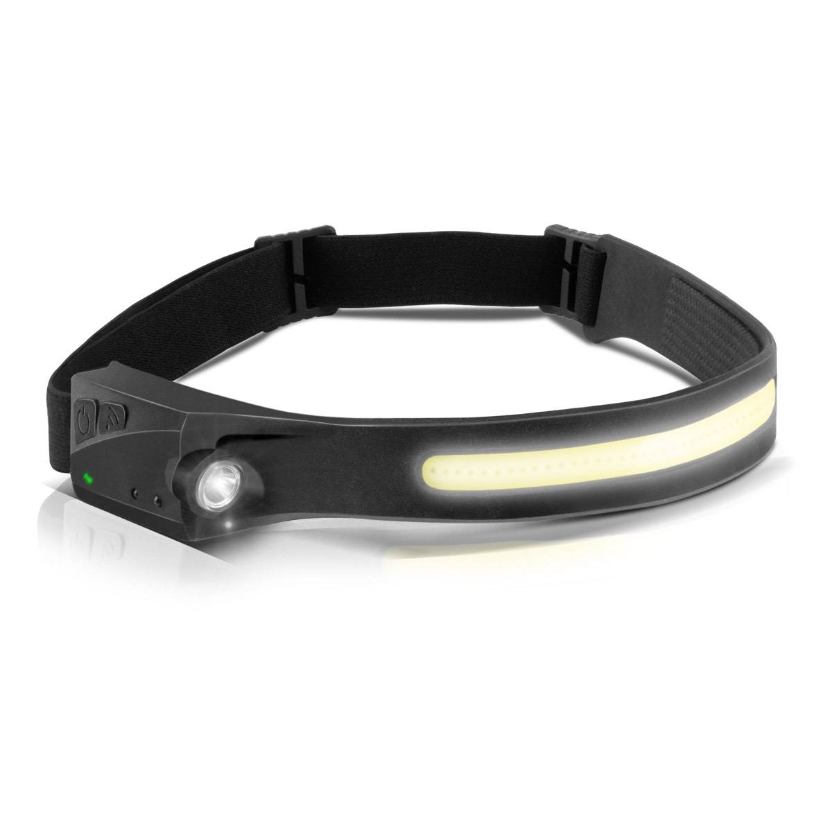 STAHLWERK LED Stirnlampe ALS-350 ST mit integriertem Akku 5 Licht-Modi