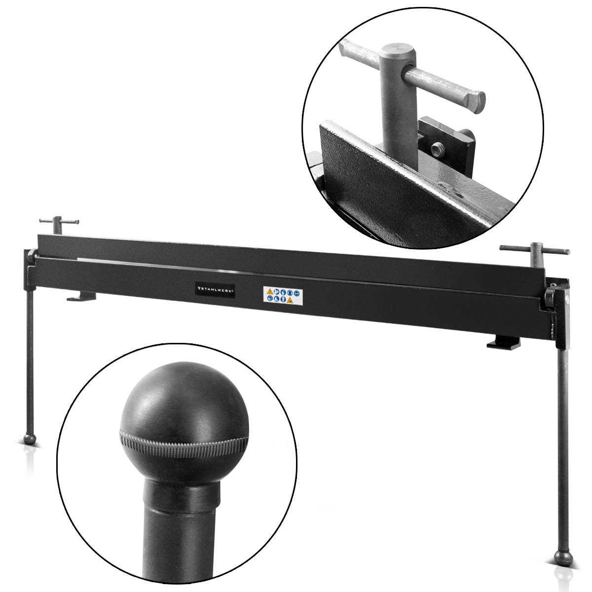 STAHLWERK Abkantbank AB-1000 ST Blechbiegemaschine für Bleche bis 1,2 mm Dicke