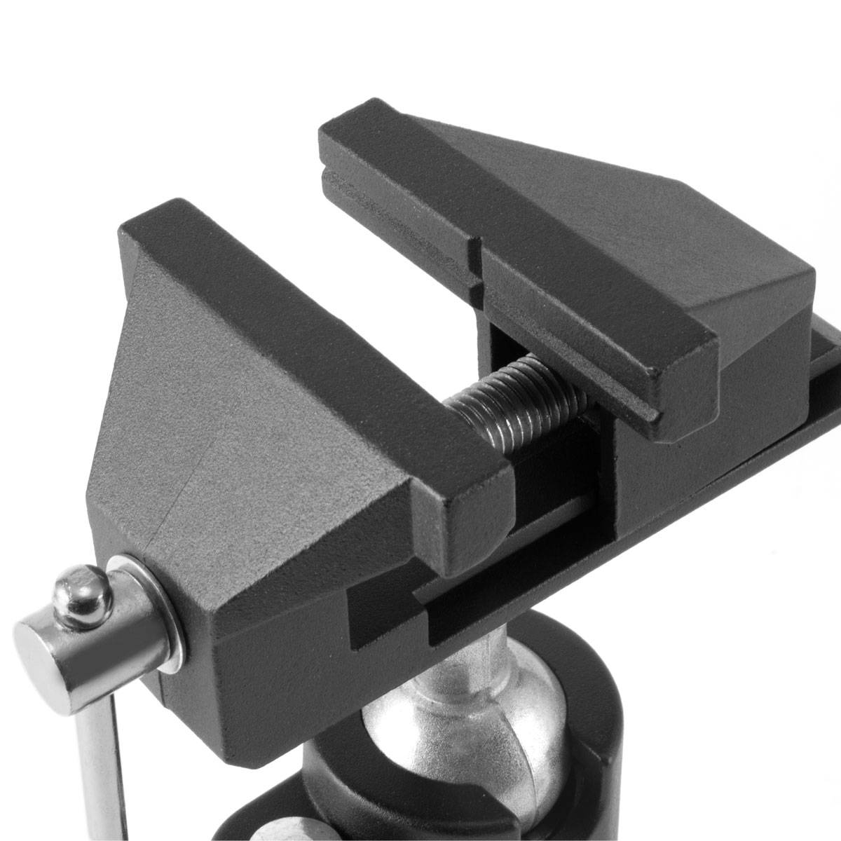 STAHLWERK Tischschraubstock TS-50 ST mit Kugelgelenk