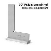 STAHLWERK Anschlagwinkel 90° 100 x 70 mm DIN 875/1 aus rostfreiem Edelstahl STAHLWERK Anschlagwinkel 90° 100 x 70 mm DIN 875/1 aus rostfreiem Edelstahl