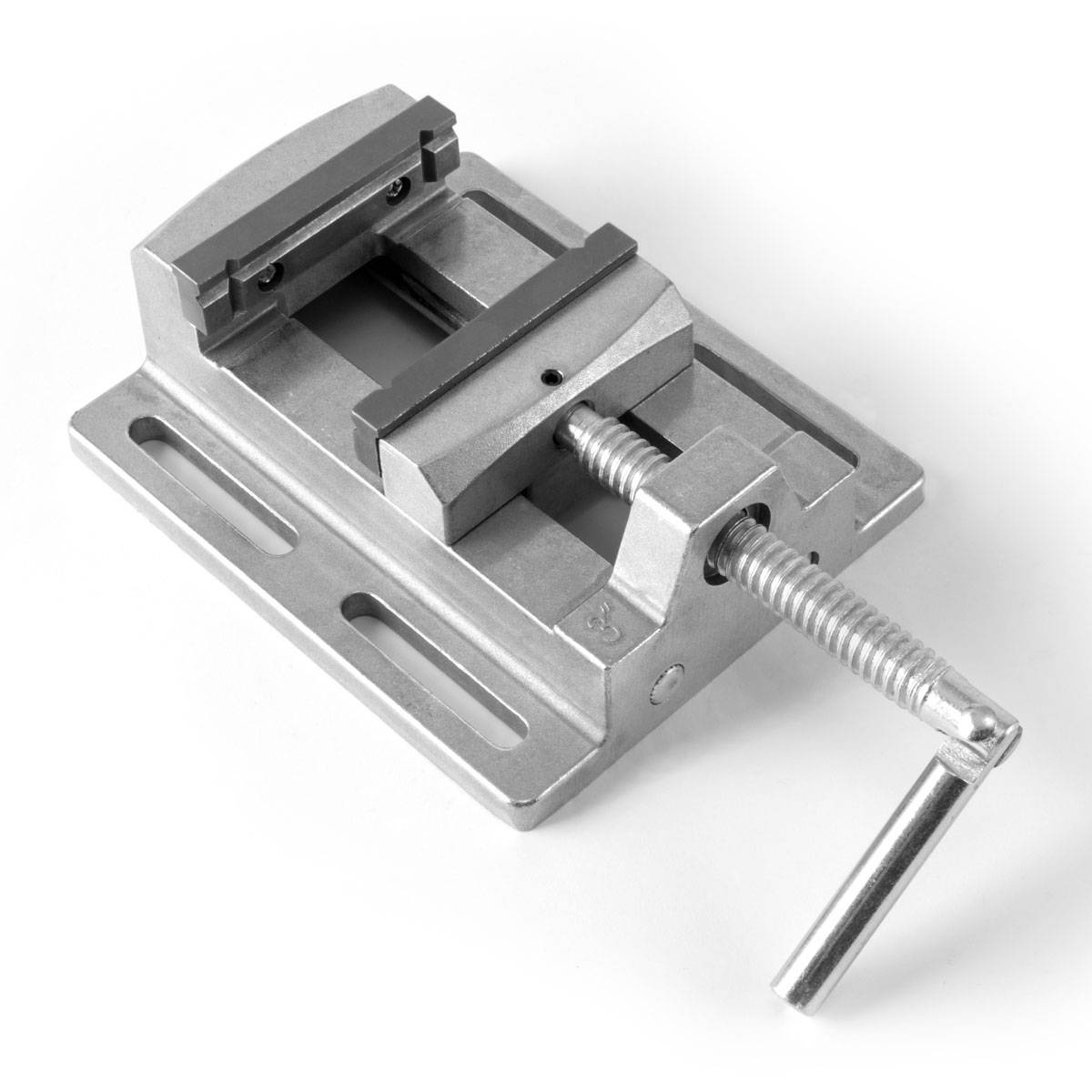 STAHLWERK Maschinenschraubstock FZ-76 ST mit gehärteten Spannbacken