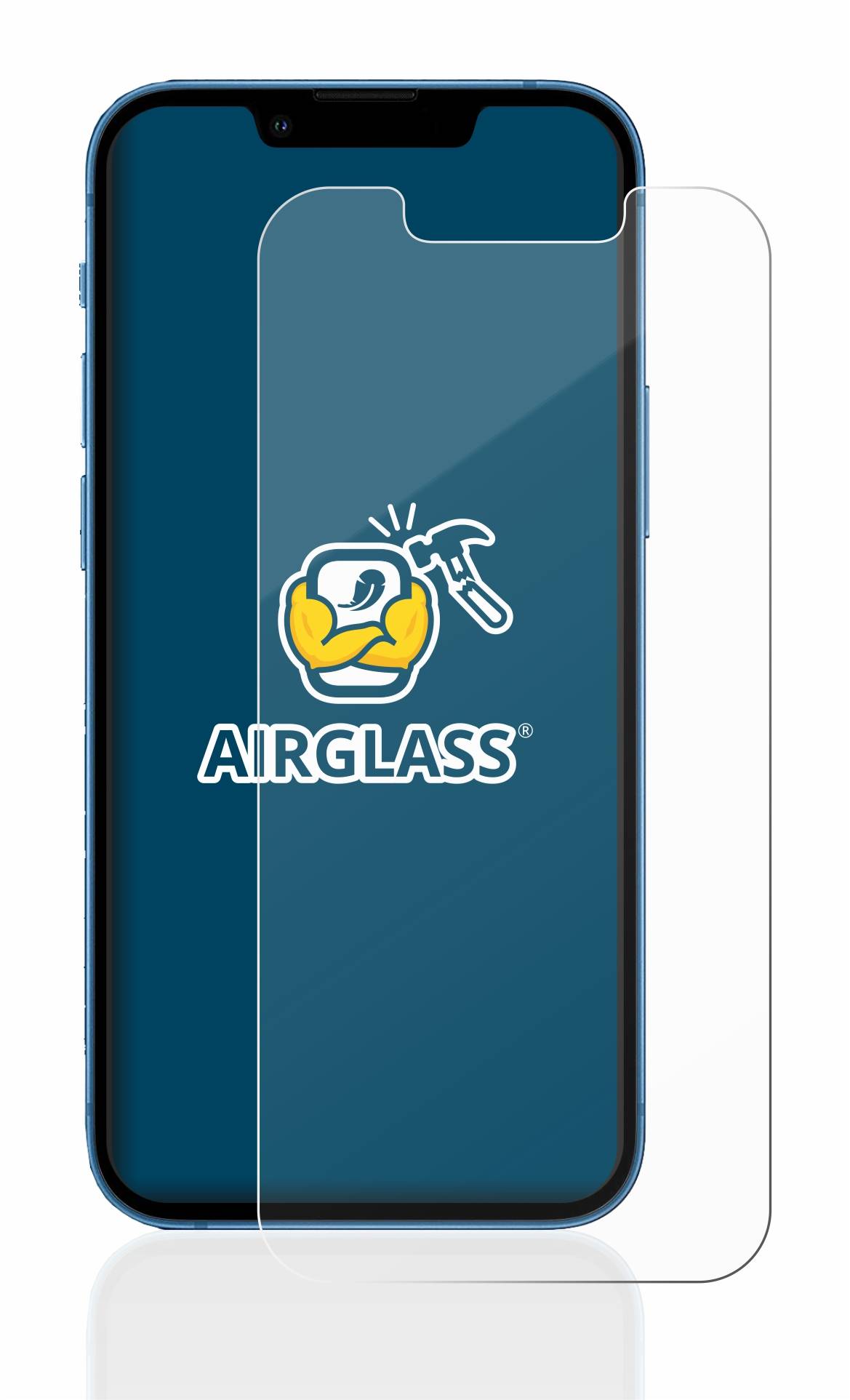 BROTECT AirGlass Glas Schutz-Folie für Apple iPhone 13 mini - Schutzglas