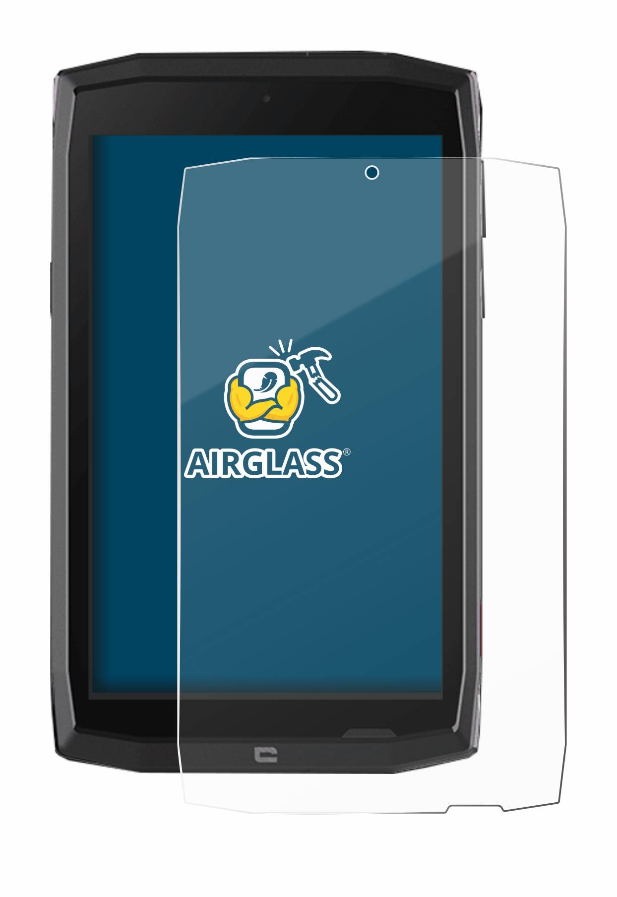 BROTECT AirGlass Glas Panzer-Folie für Crosscall Core T4 - Schutzglas