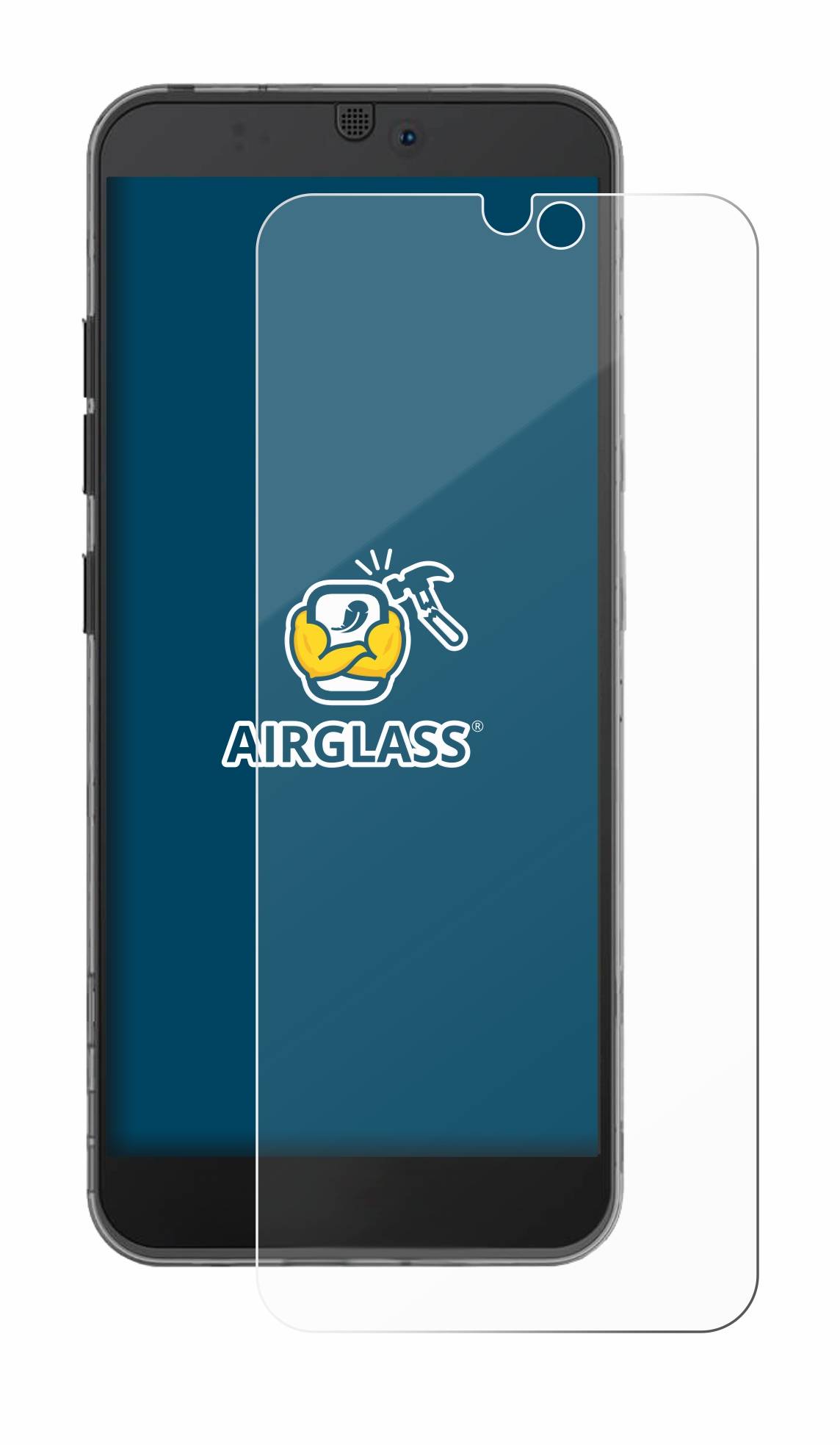 BROTECT AirGlass Glas Schutz-Folie für Fairphone 3 - Schutzglas