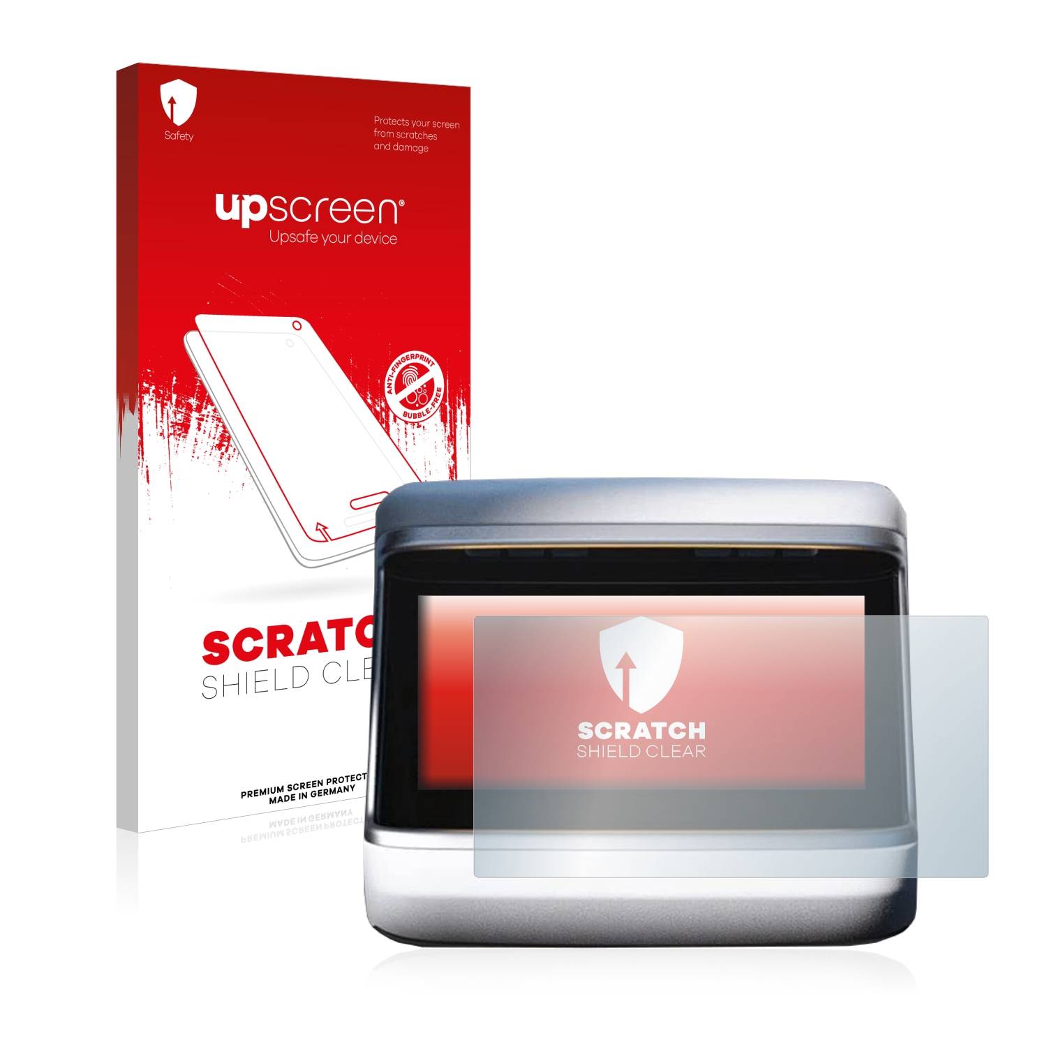 upscreen Scratch Shield Schutzfolie für Tesla Model S Plaid 2023 (Hinteres Display)