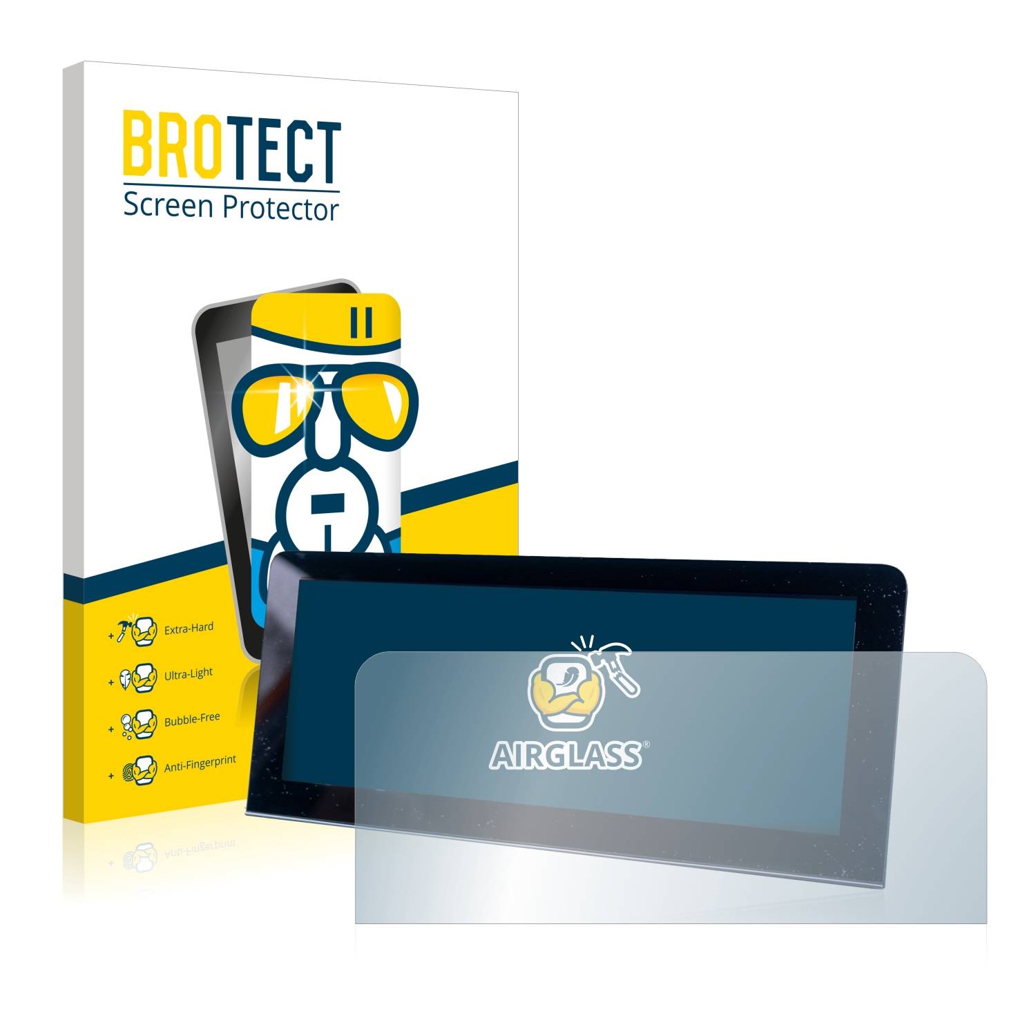 BROTECT AirGlass Flexible Schutz Glas Folie für MG 4 Klar Transparent