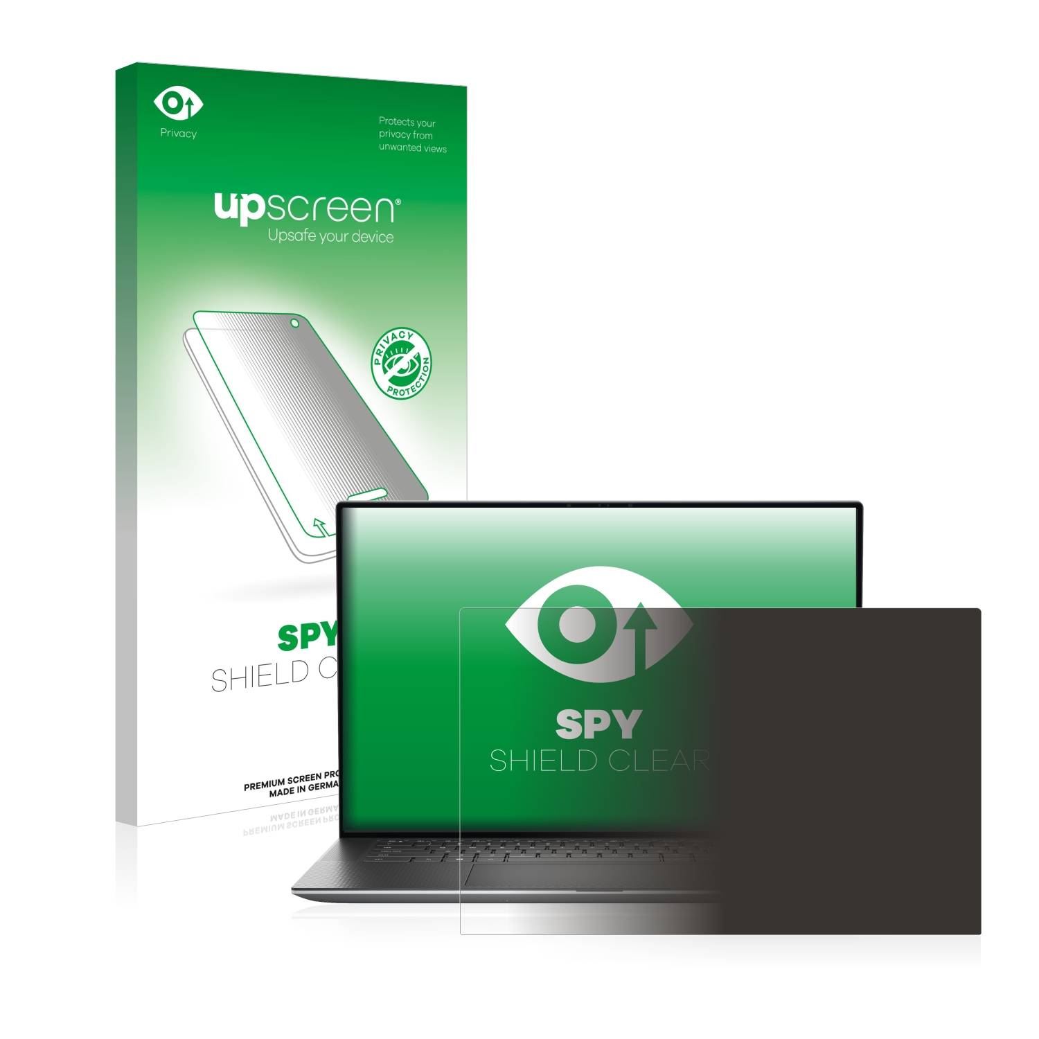 upscreen Blickschutzfolie für Dell Precision 5570 Non-Touch Anti-Spy Privacy Blaulichtschutz Sichtschutzfolie