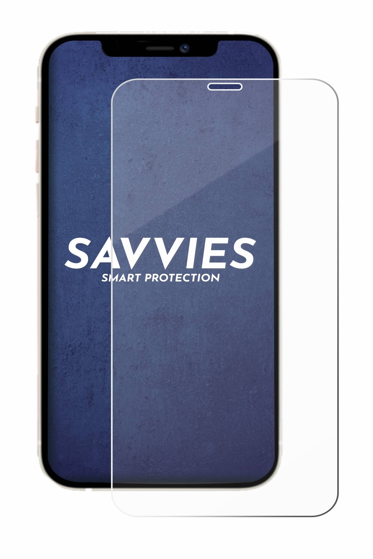 Savvies Clear Schutzglas für Apple iPhone 12 Pro