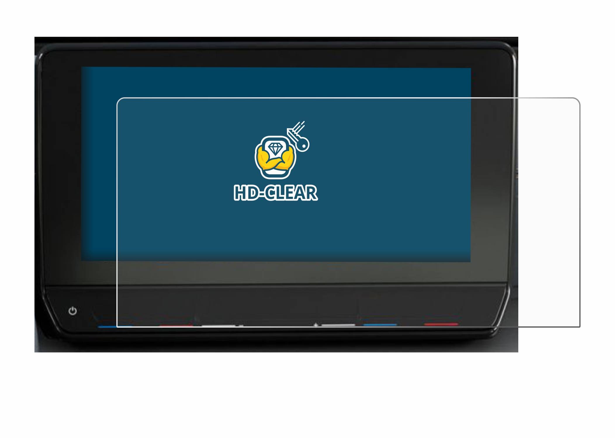 BROTECT Displayschutz-Folie für Cupra Formentor 2020-2022 Infotainment System 12