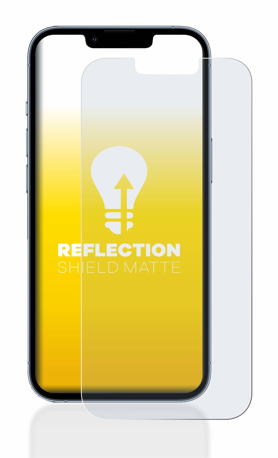 upscreen Reflection Shield Matt Schutzfolie für Apple iPhone 13 Pro