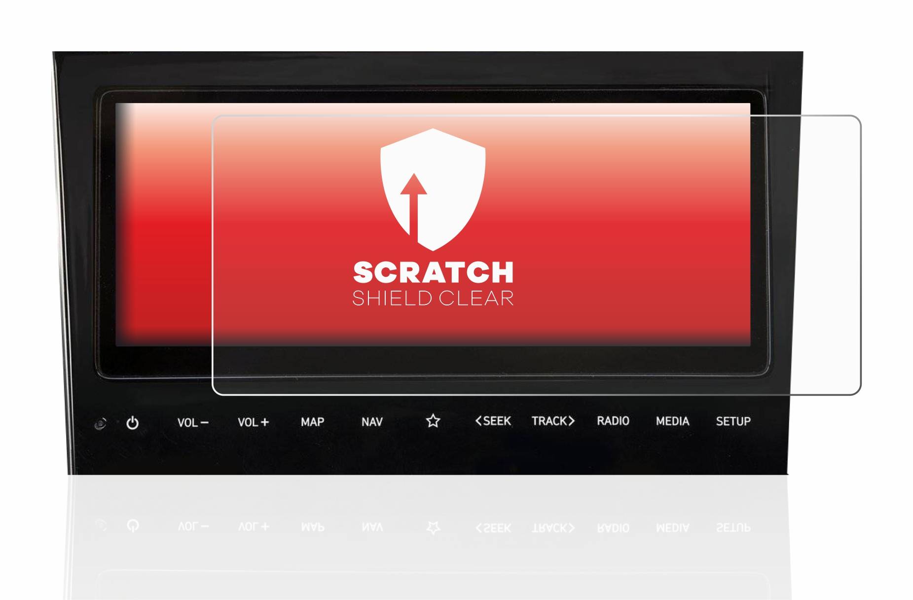 upscreen Scratch Shield Schutzfolie für Hyundai Tucson NX4 2021 Infotainment System 10