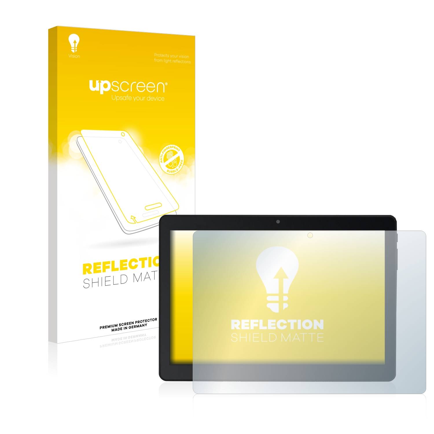 upscreen Reflection Shield Matt Schutzfolie für Acepad A145 10.1