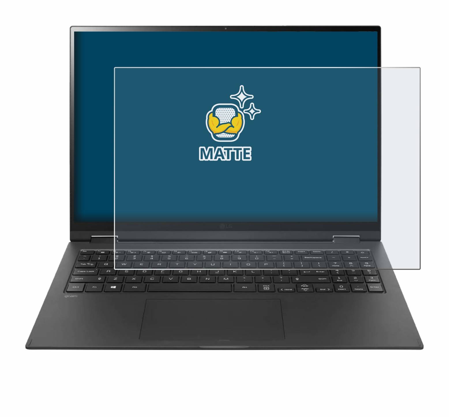 BROTECT Entspiegelungs-Folie für LG gram 16'' 2-in-1 Touch