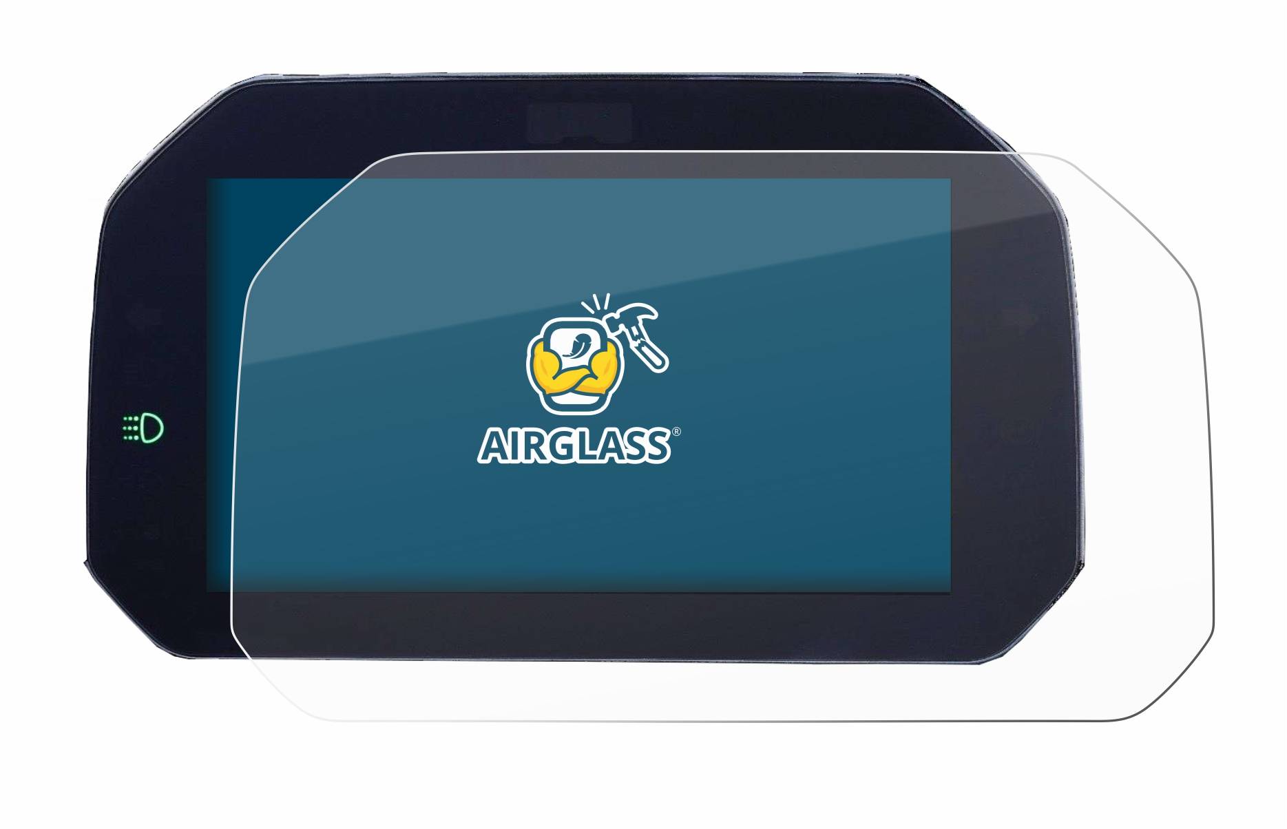 BROTECT AirGlass Glas Schutz-Folie für BMW S 1000 XR 2020 Connectivity TFT 6.5 - Schutzglas