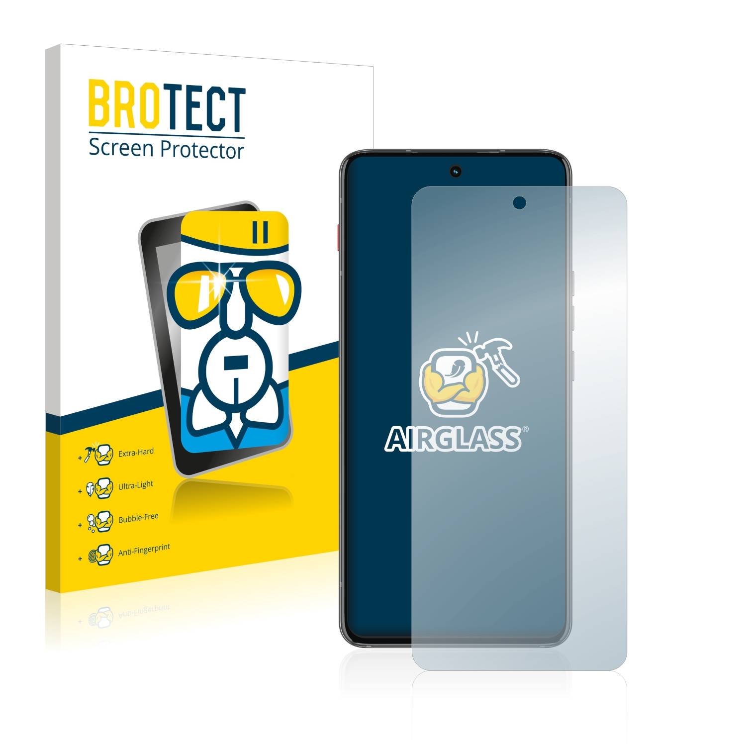 BROTECT AirGlass Glas Schutz-Folie für Motorola ThinkPhone - Schutzglas
