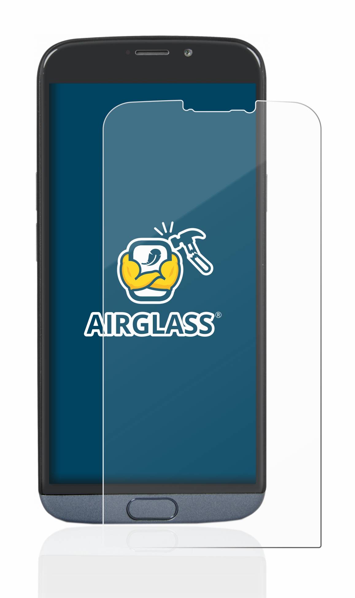 BROTECT AirGlass Glas Schutz-Folie für Doro 8050 - Schutzglas