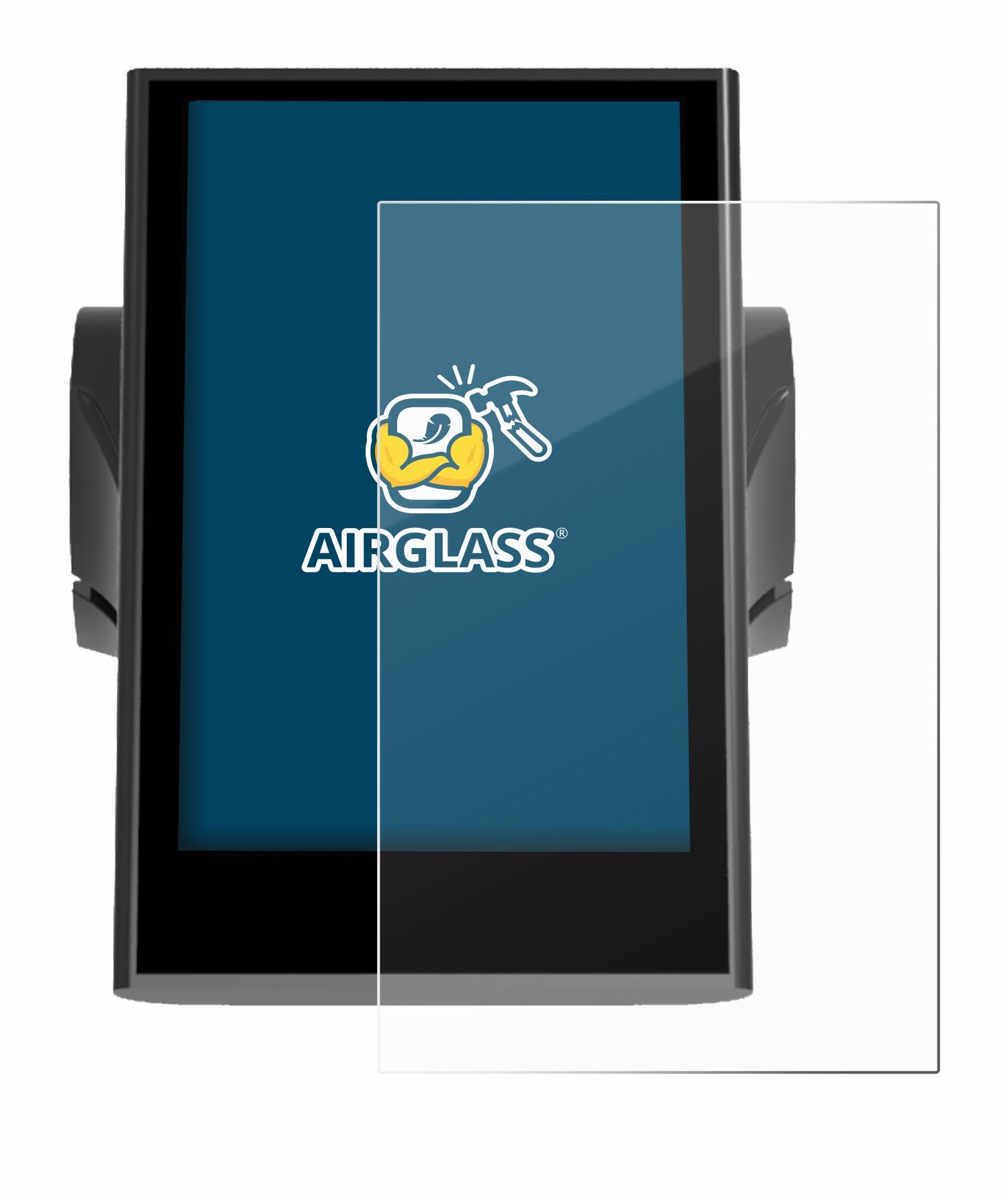 BROTECT AirGlass Flexible Schutz Glas Folie für Bafang DP C18 Klar Transparent