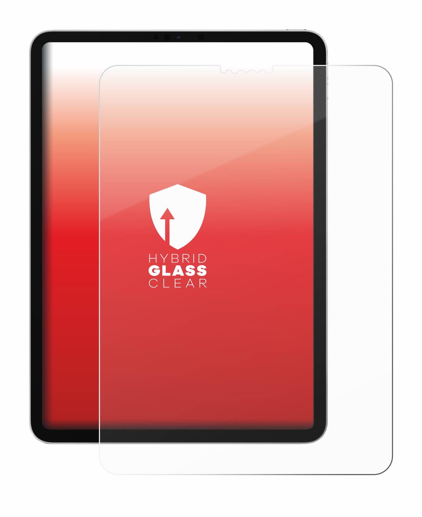 upscreen Hybrid Glas Panzer-Folie für Apple iPad Pro 11 2018