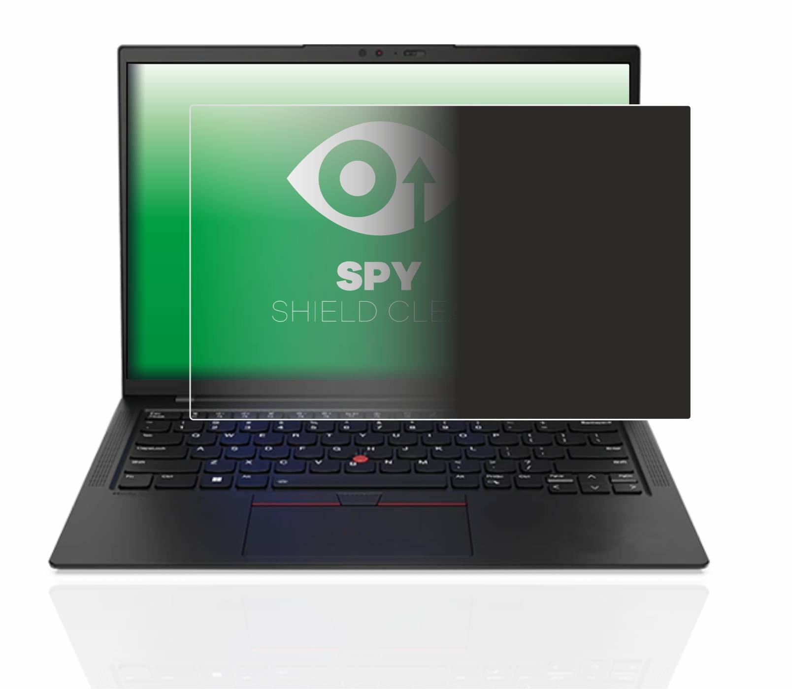 upscreen Spy Shield Sichtschutz-Folie für Lenovo ThinkPad X1 Carbon Non-Touch 14 (10. Gen.)