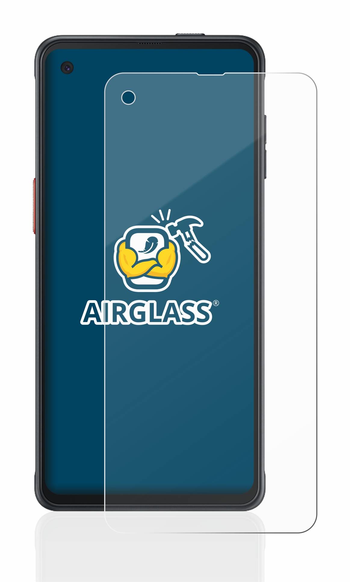 BROTECT AirGlass Glas Schutz-Folie für Samsung Galaxy XCover Pro - Schutzglas