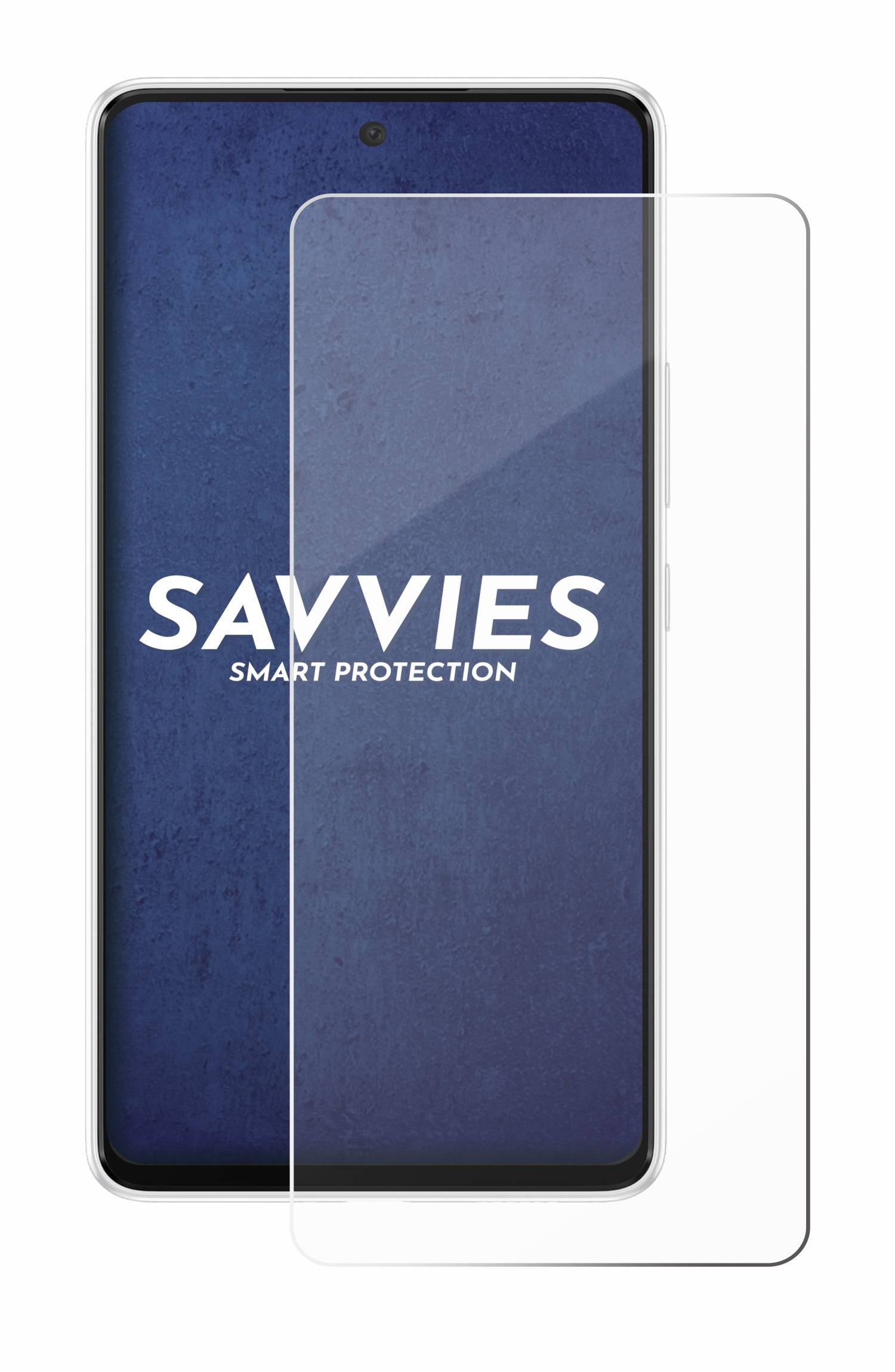 Savvies Clear Schutzglas für Samsung Galaxy A53 5G