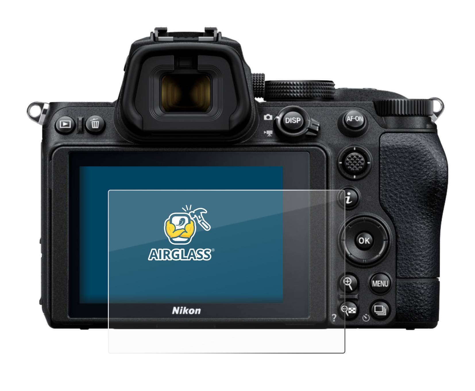 BROTECT AirGlass Flexible Schutz Glas Folie für Nikon Z 5 Klar Transparent