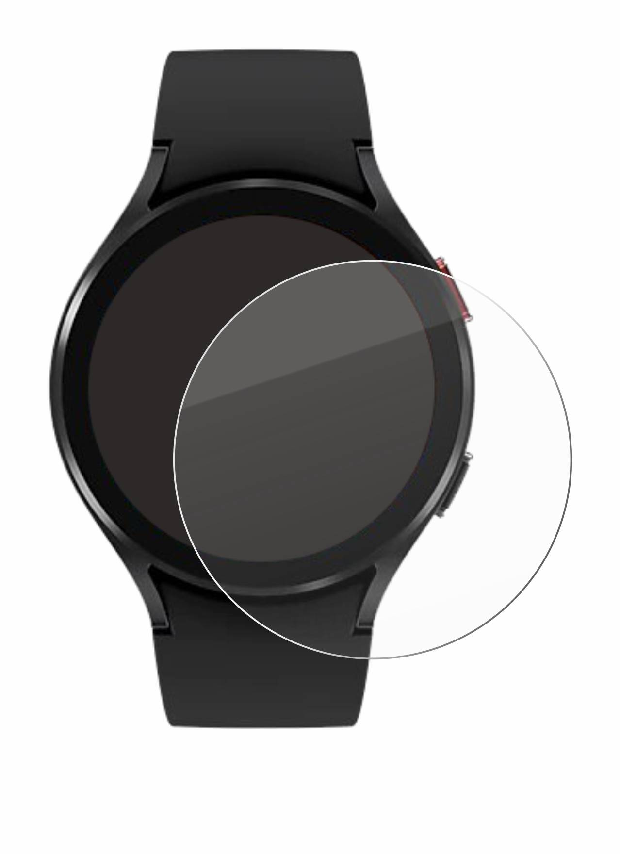 upscreen Hybrid Glas Panzer-Folie für Samsung Galaxy Watch 4 (44mm)