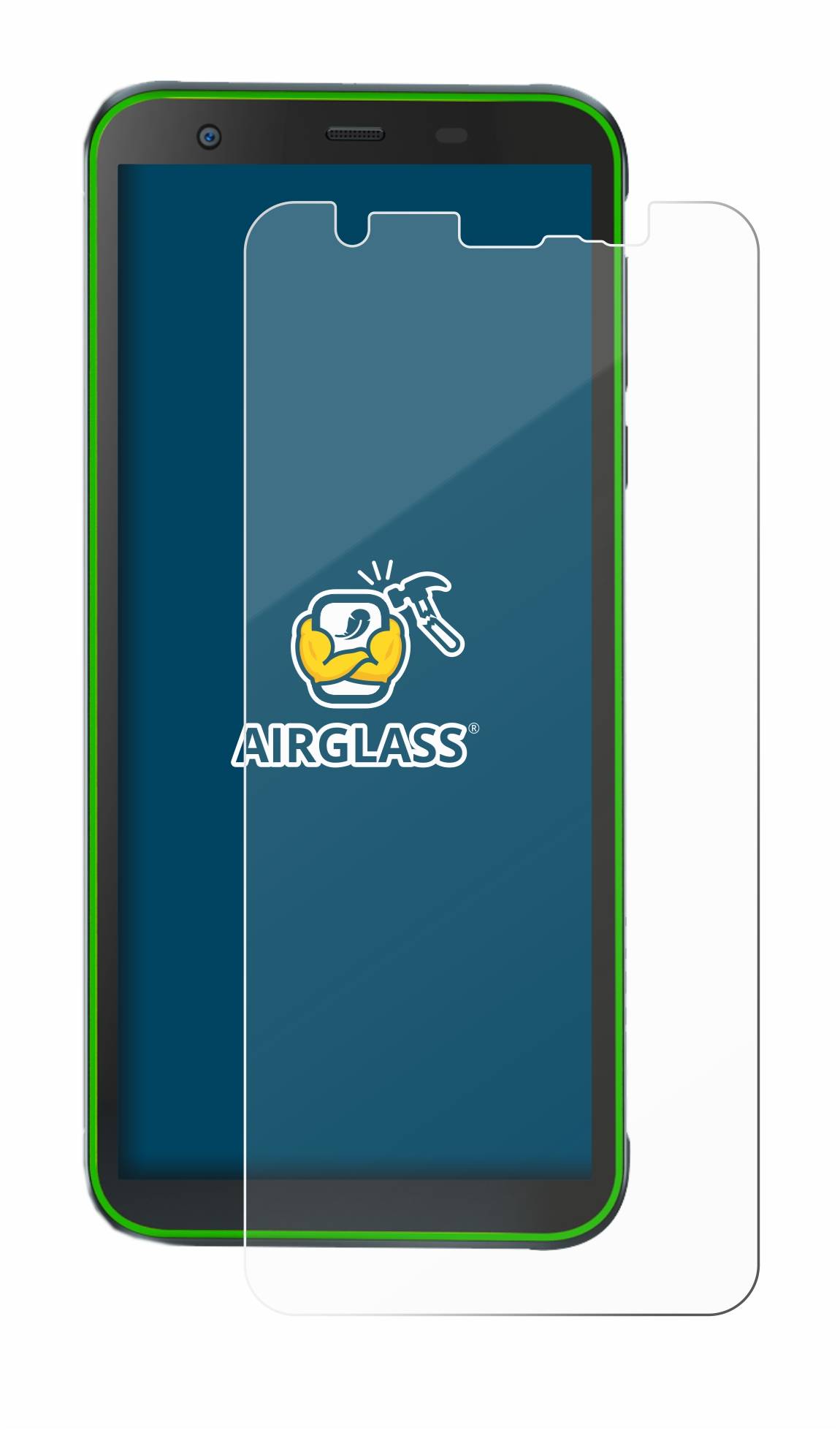 BROTECT AirGlass Glas Schutz-Folie für Blackview BV6300 Pro - Schutzglas