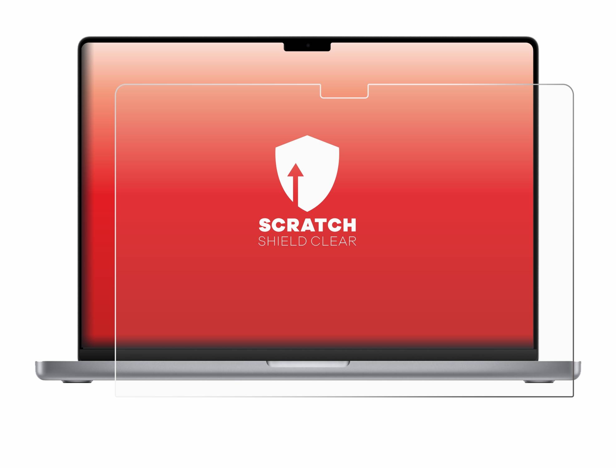 upscreen Scratch Shield Schutzfolie für Apple MacBook Pro 16 2021