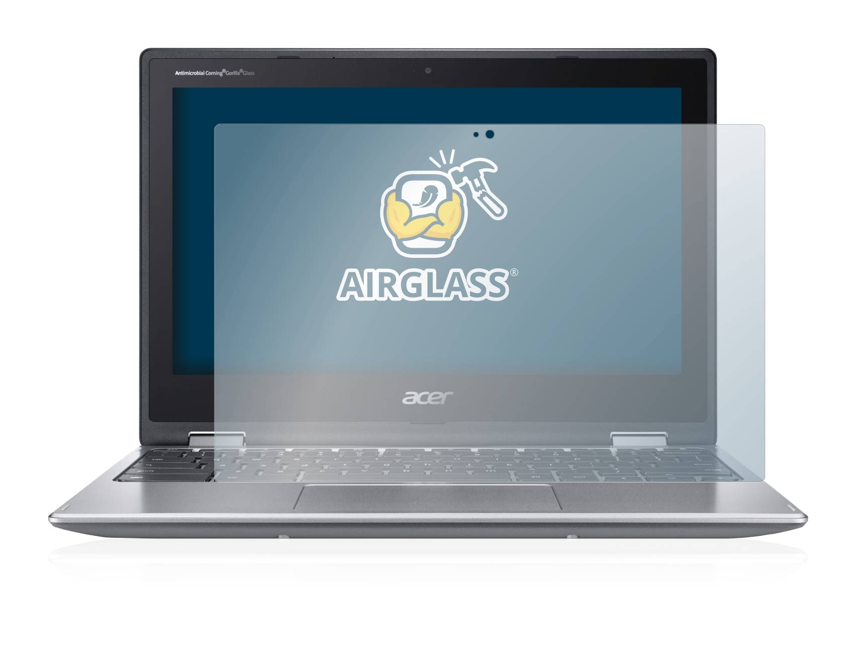 BROTECT AirGlass Glas Schutz-Folie für Acer Chromebook Spin 311 - Schutzglas
