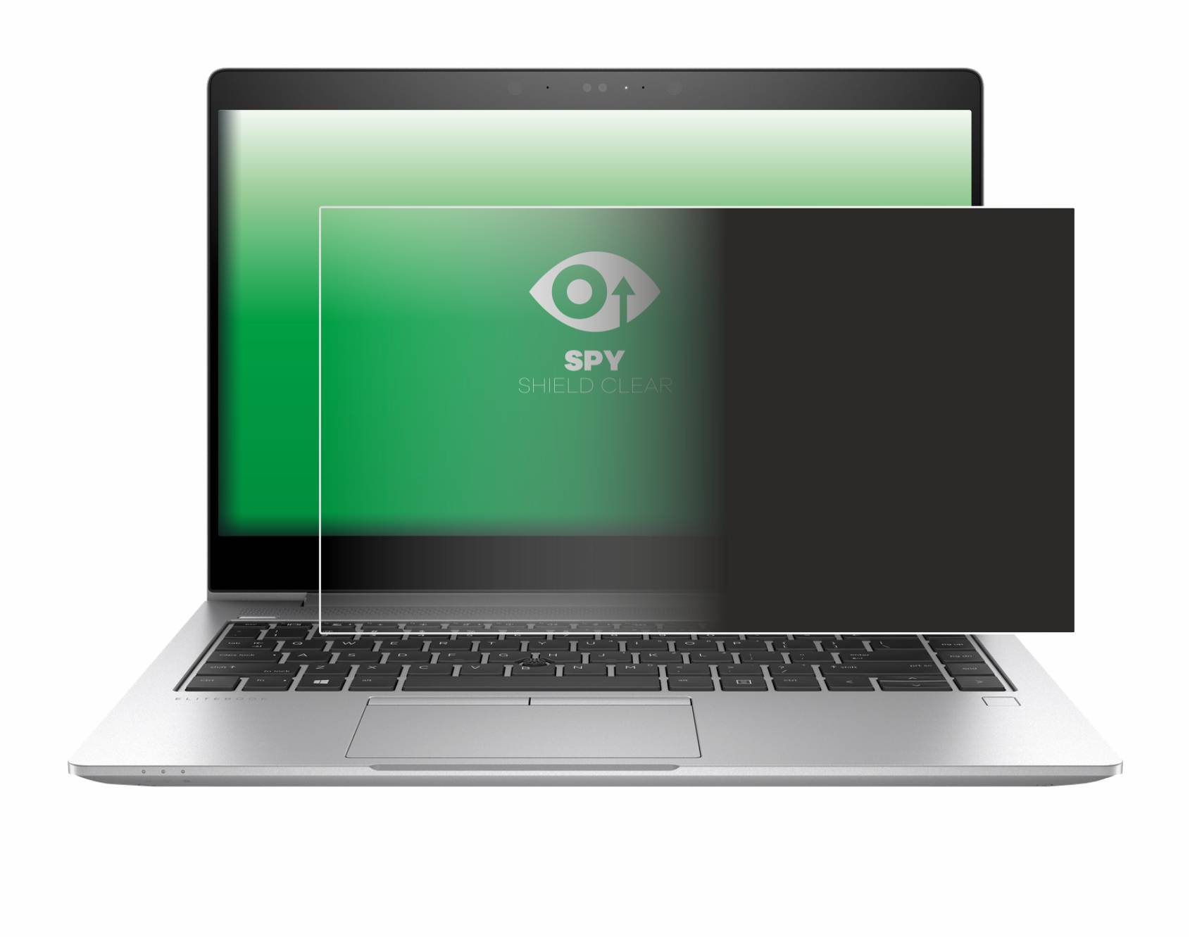 upscreen Blickschutzfolie für HP EliteBook 840 G6 Anti-Spy Privacy Blaulichtschutz Sichtschutzfolie