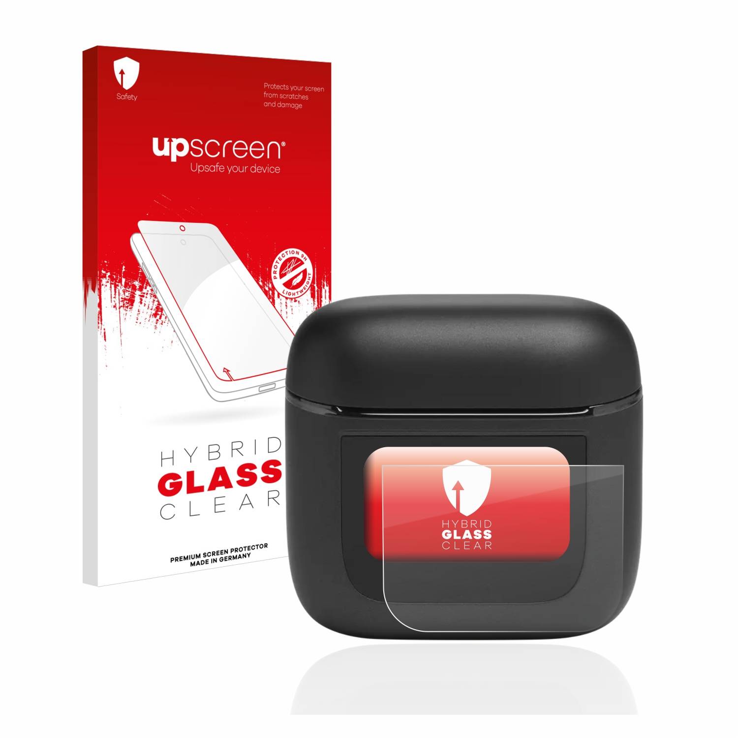 upscreen Flexible Schutz Glas Folie für JBL Tour Pro 2 Schutzglas 9H Hybridglas Klar