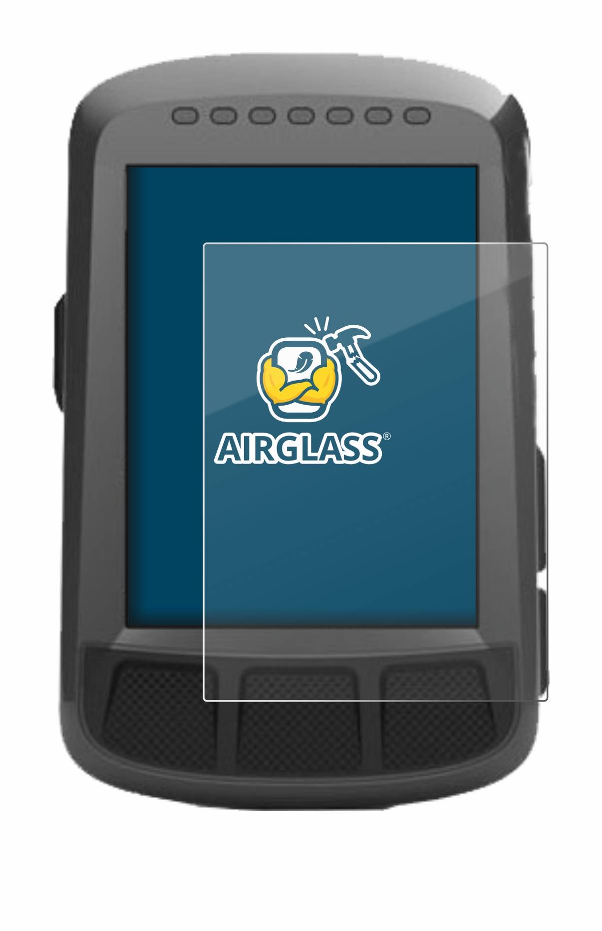 BROTECT AirGlass Flexible Schutz Glas Folie für Wahoo Elemnt Bolt GPS Klar Transparent