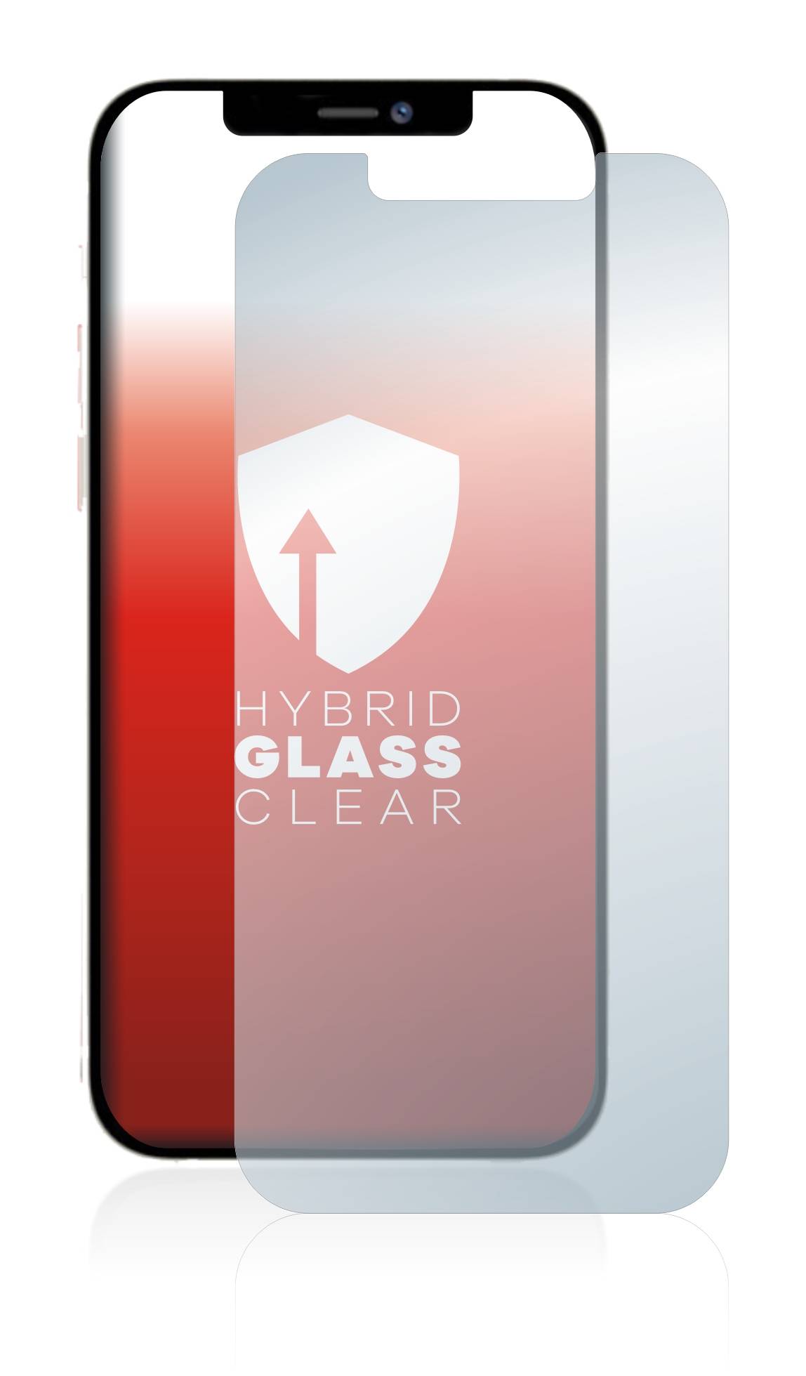 upscreen Hybrid Glas Schutz-Folie für Apple iPhone 12 Pro Max