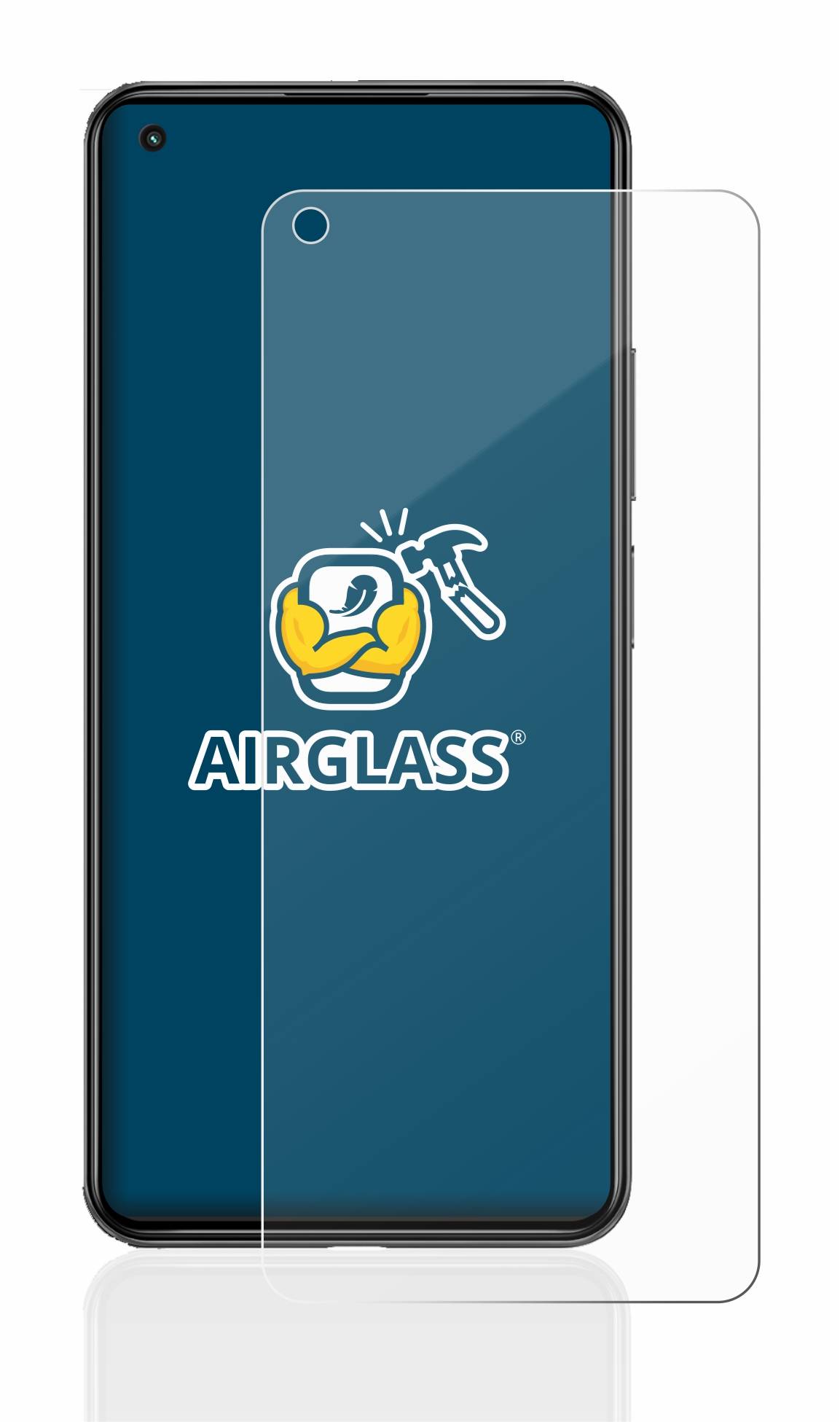 BROTECT AirGlass Glas Schutz-Folie für Xiaomi Mi 11 Lite 5G - Schutzglas