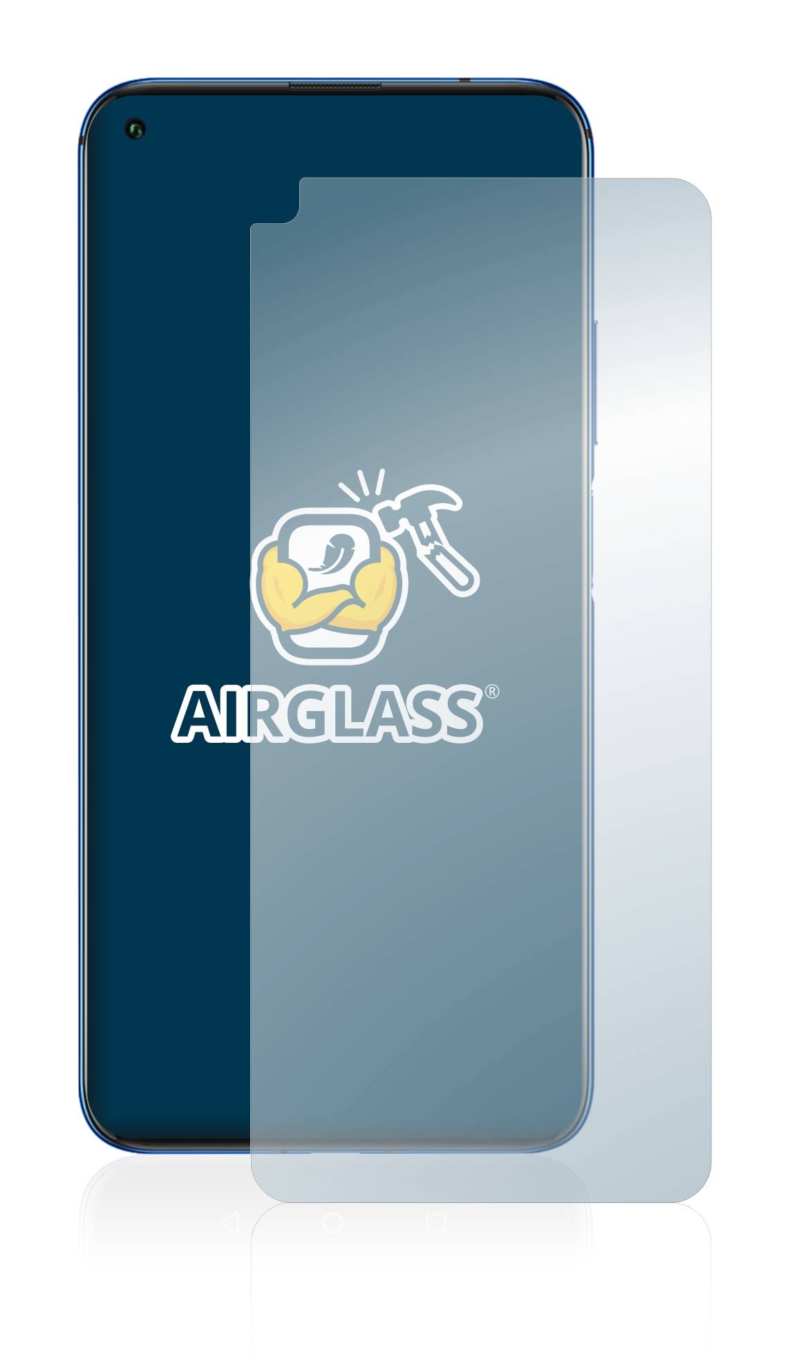 BROTECT AirGlass Glas Panzer-Folie für Huawei Nova 5T - Schutzglas