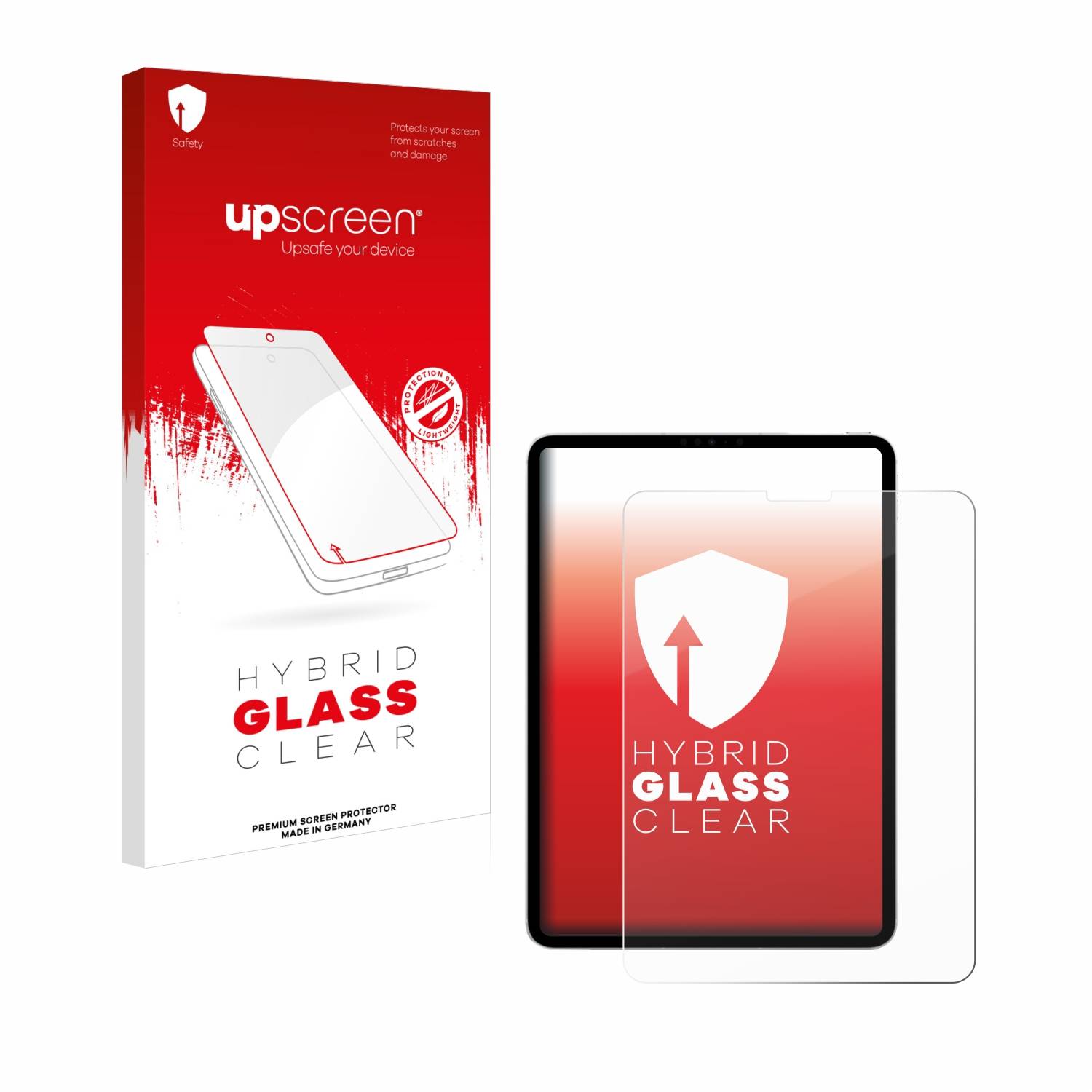 upscreen Hybrid Glas Schutz-Folie für Apple iPad Pro 11 2022 (4. Gen.)