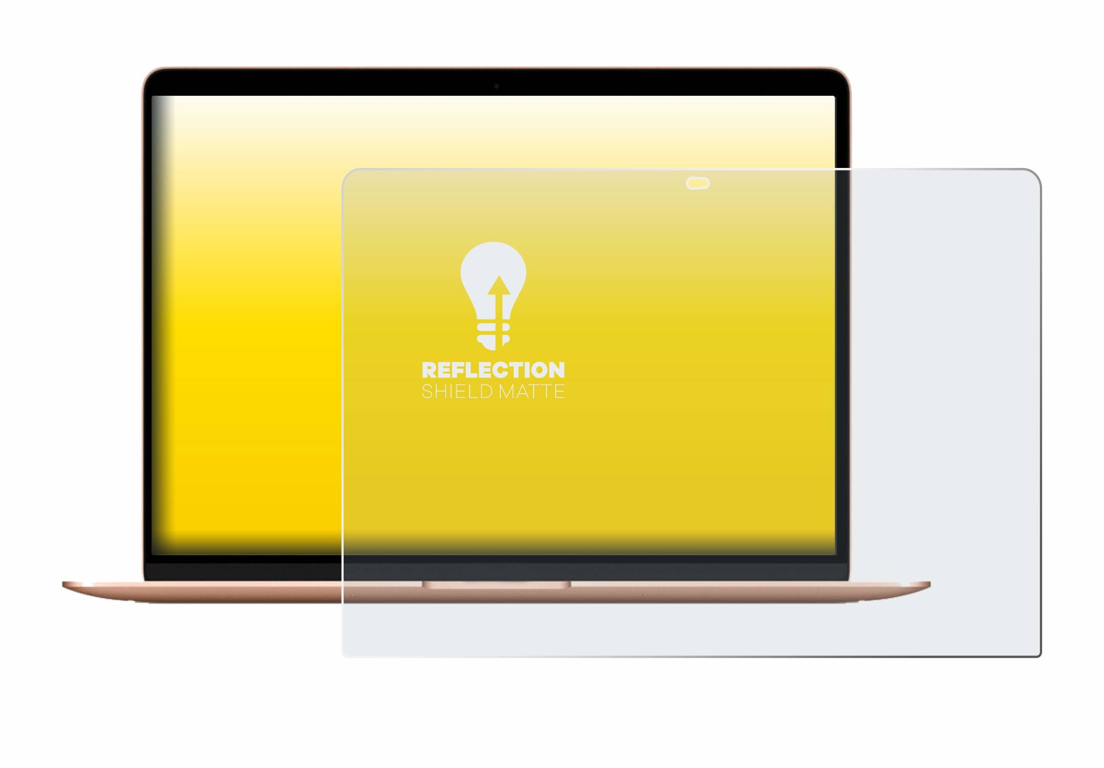 upscreen Reflection Shield Matt Schutzfolie für Apple MacBook Air M1 2020