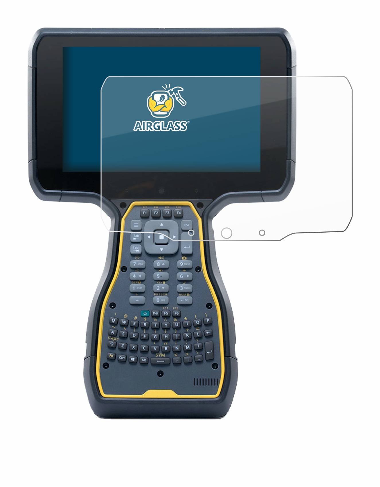 BROTECT AirGlass Glas Panzer-Folie für Trimble TSC7 Controller - Schutzglas