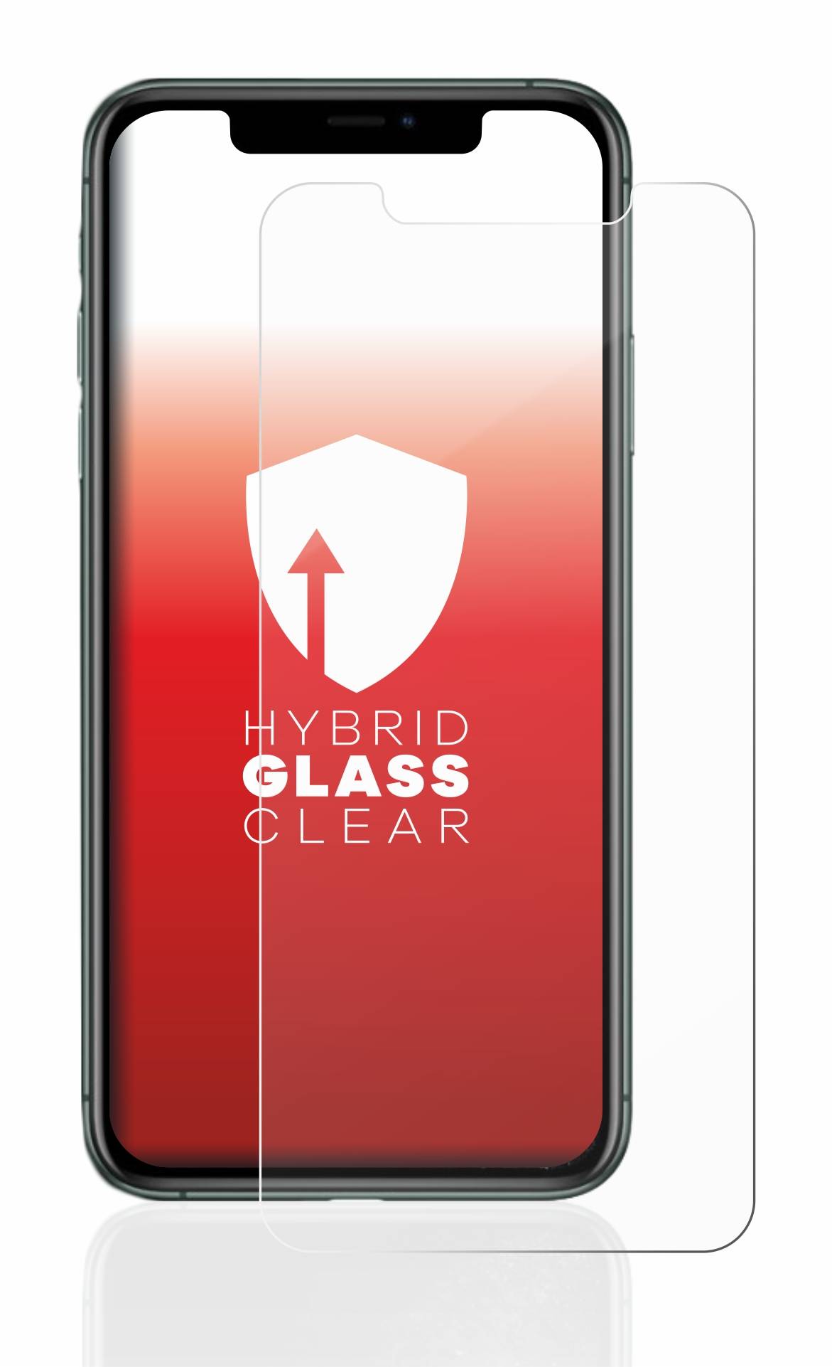 upscreen Hybrid Glas Schutz-Folie für Apple iPhone 11 Pro Max