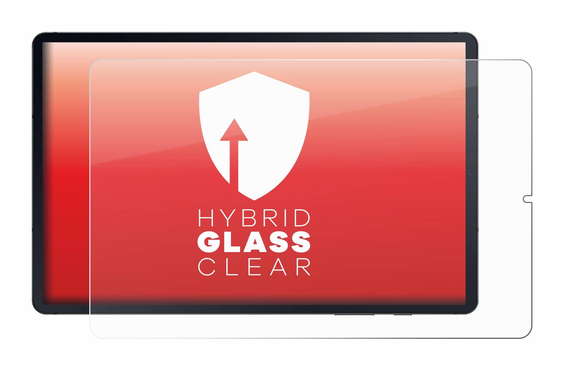 upscreen Hybrid Glas Schutz-Folie für Samsung Galaxy Tab S6 Lite WiFi 2022